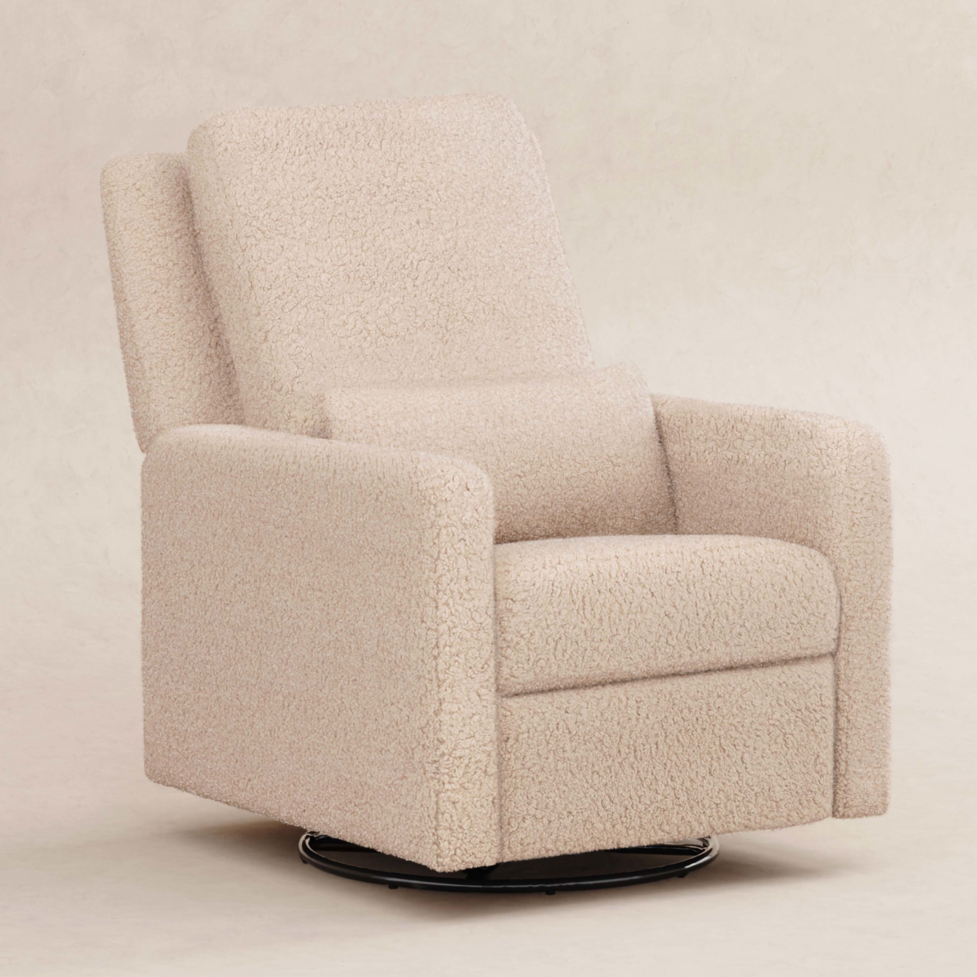 Babyletto Sigi Recliner and Swivel Glider in Shearling | Lullabye Shop