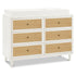 Namesake Marin with Cane 6 Drawer Dresser