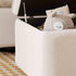 Babyletto Cali Storage Ottoman in Eco-Performance Fabric | Water Repellent & Stain Resistant | Lullabye Shop