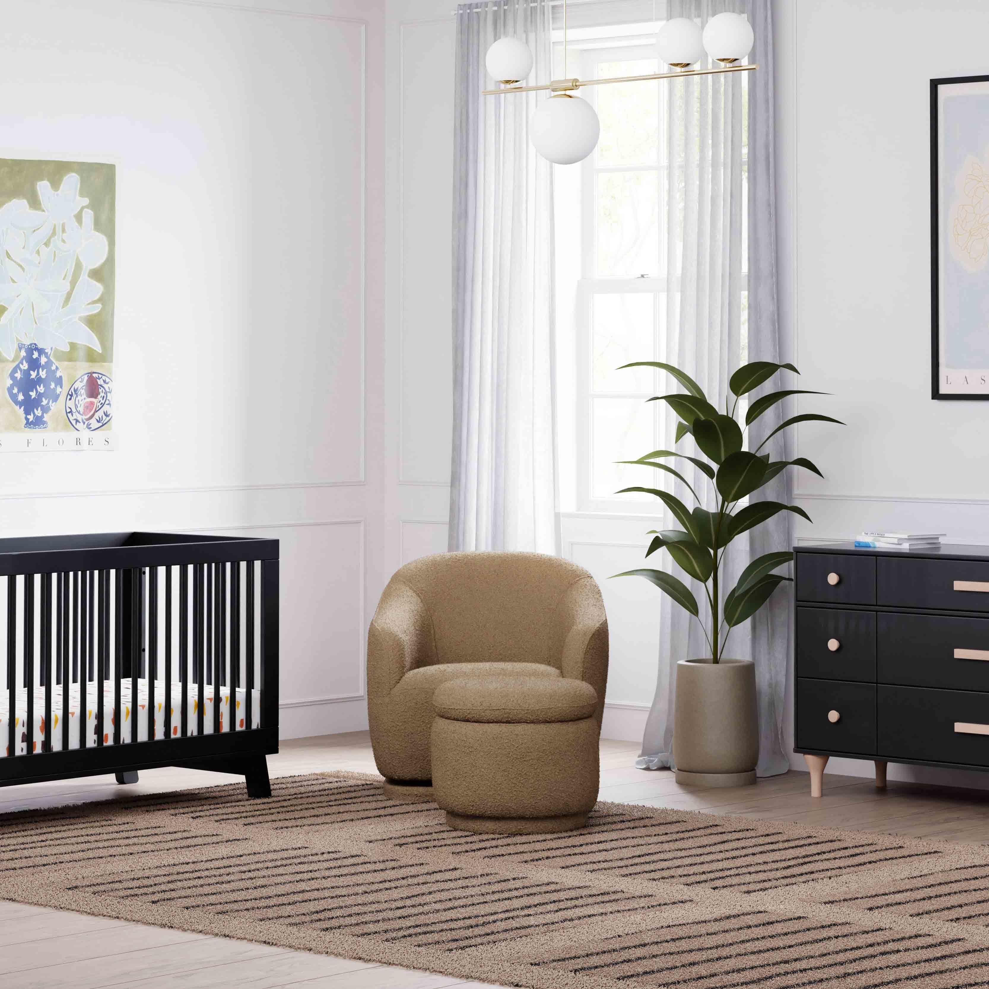 Babyletto Foy Glider in Boucle | Lullabye Shop