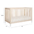 Babyletto Gelato 4-in-1 Convertible Crib with Toddler Bed Conversion Kit | Lullabye Shop