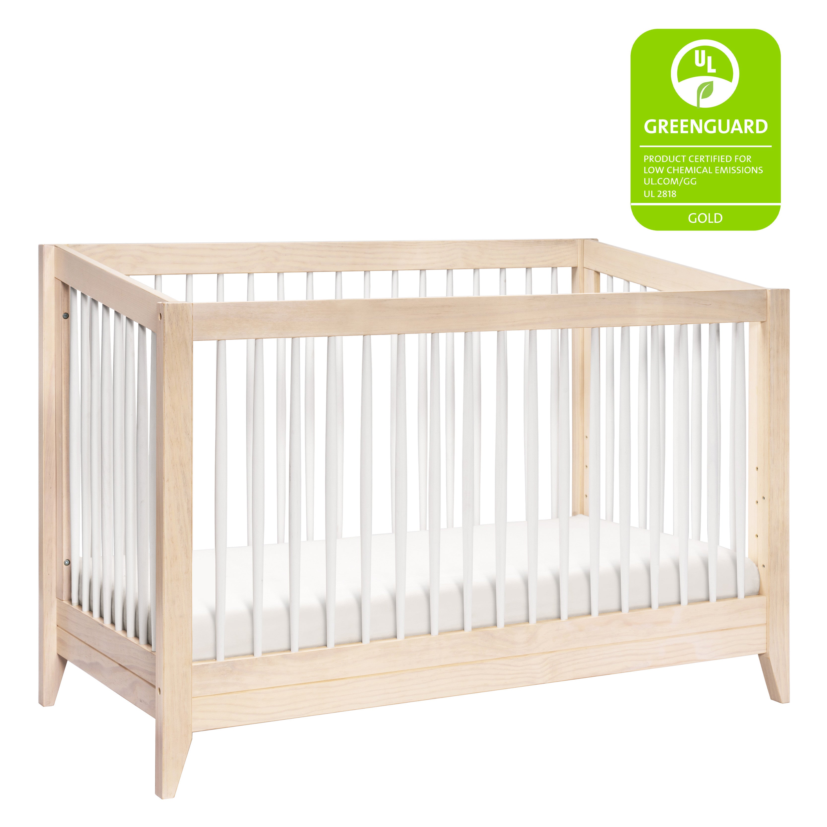 Babyletto Sprout 4-in-1 Convertible Crib with Toddler Bed Conversion Kit | Lullabye Shop