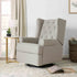 Namesake Harbour Electronic Recliner and Swivel Glider in Eco-Performance Fabric with USB port | Water Repellent & Stain Resistant | Lullabye Shop