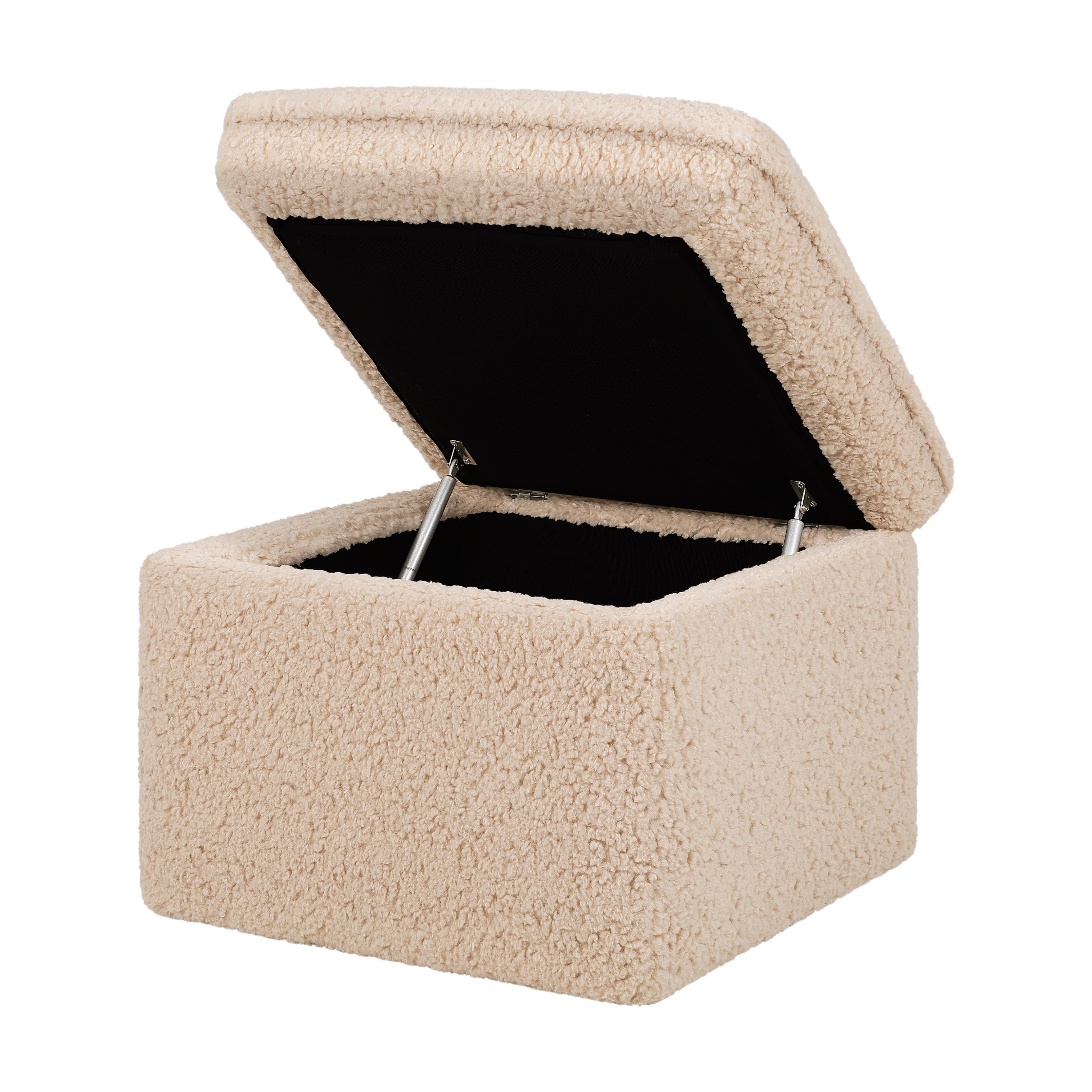 Babyletto Cali Storage Ottoman in Shearling | Lullabye Shop