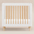 Babyletto Lolly 4-in-1 Convertible Mini Crib with Toddler Bed Conversion Kit