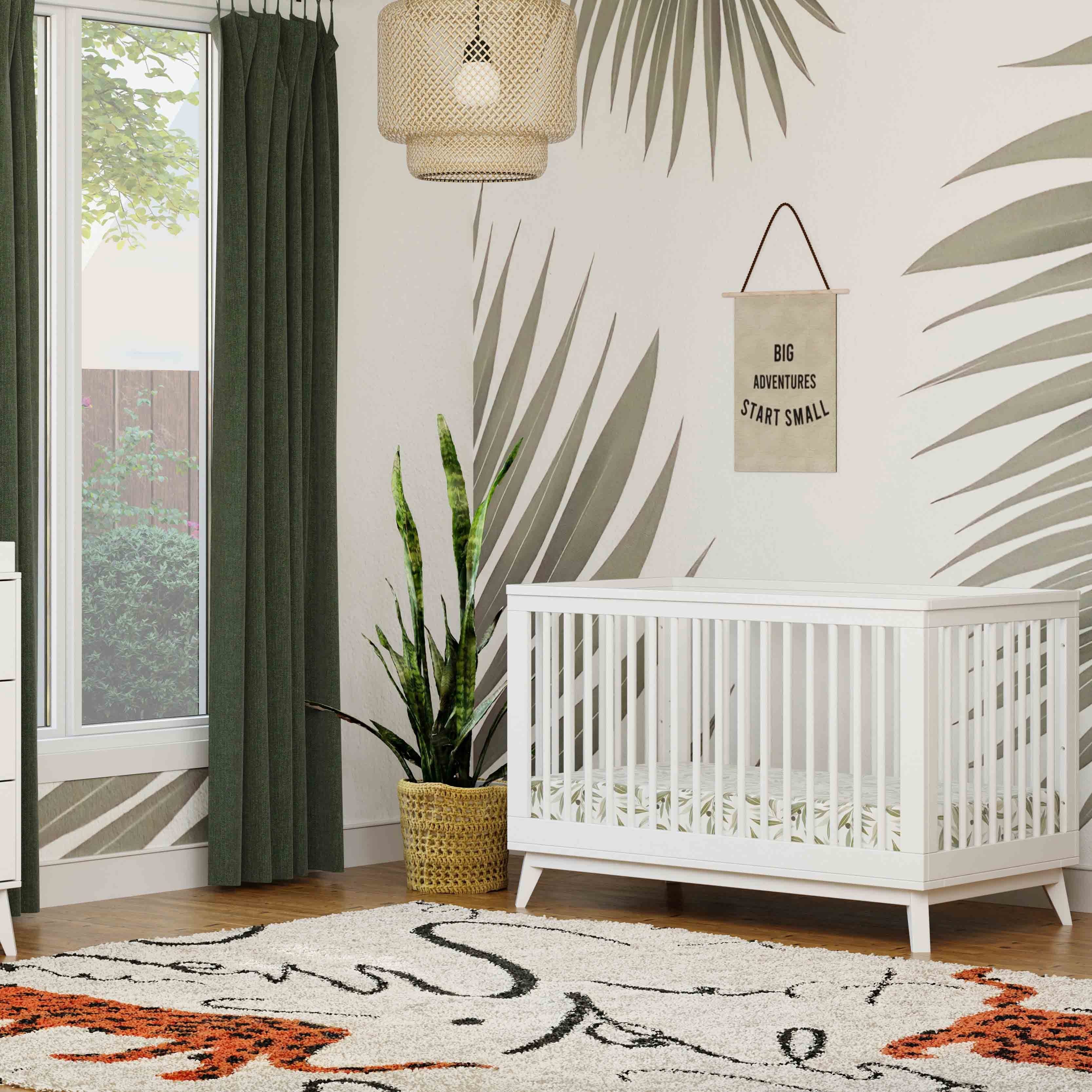 Babyletto Scoot 3-in-1 Convertible Crib with Toddler Bed Conversion Kit | Lullabye Shop