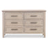 Monogram by Namesake Beckett 6-Drawer Double Dresser | Lullabye Shop