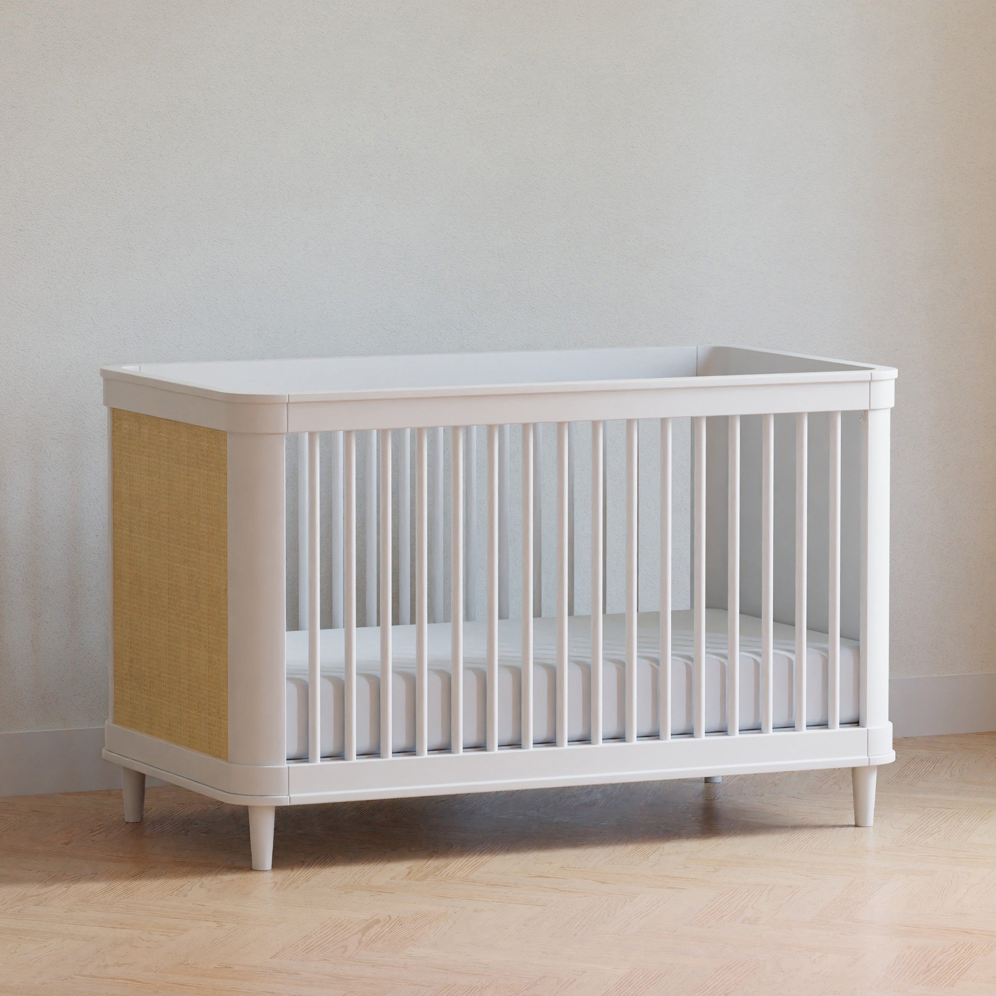 Namesake Marin with Cane 3-in-1 Convertible Crib | Lullabye Shop