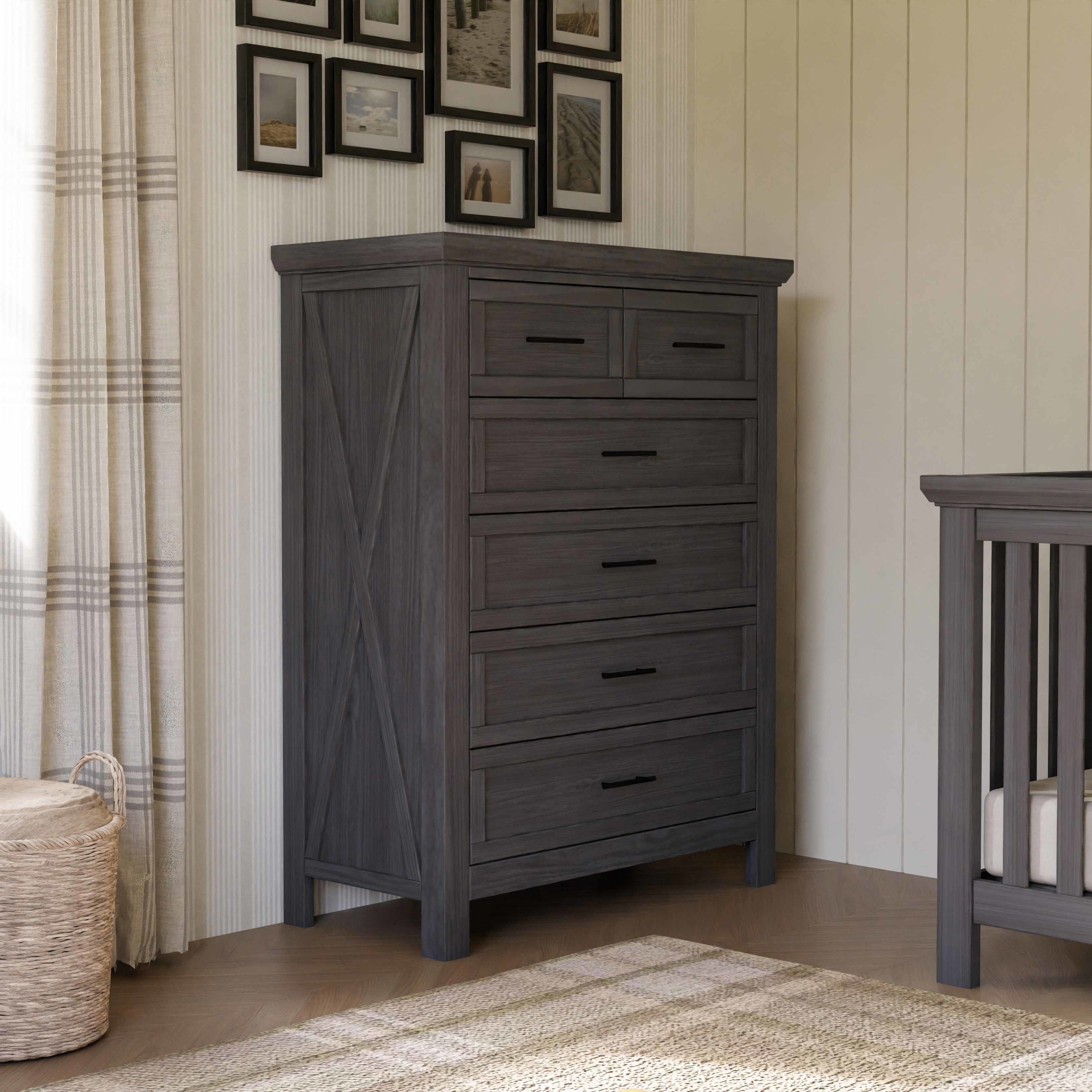 Monogram by Namesake Emory Farmhouse 6-Drawer Chest | Lullabye Shop