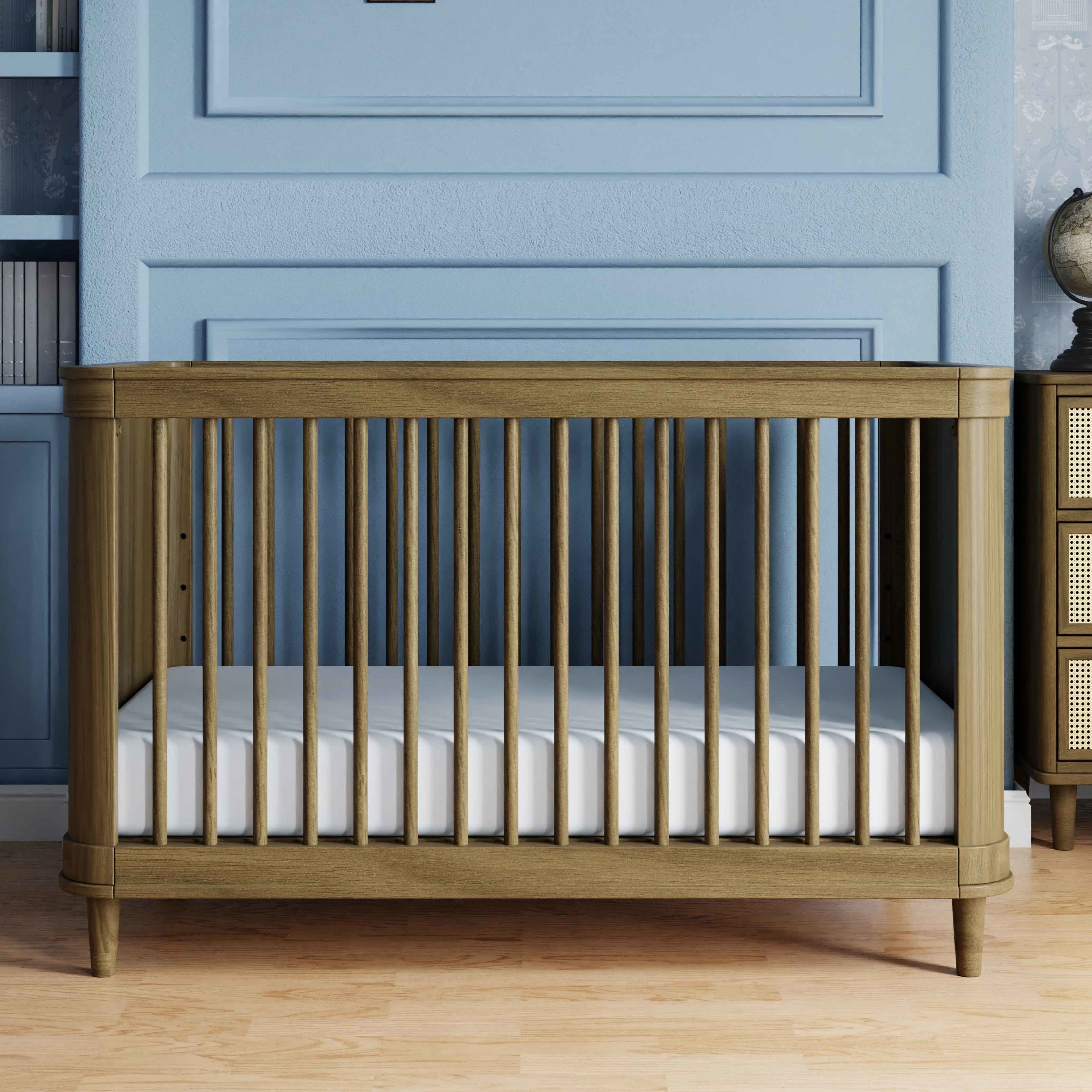Namesake Marin with Cane 3-in-1 Convertible Crib | Lullabye Shop