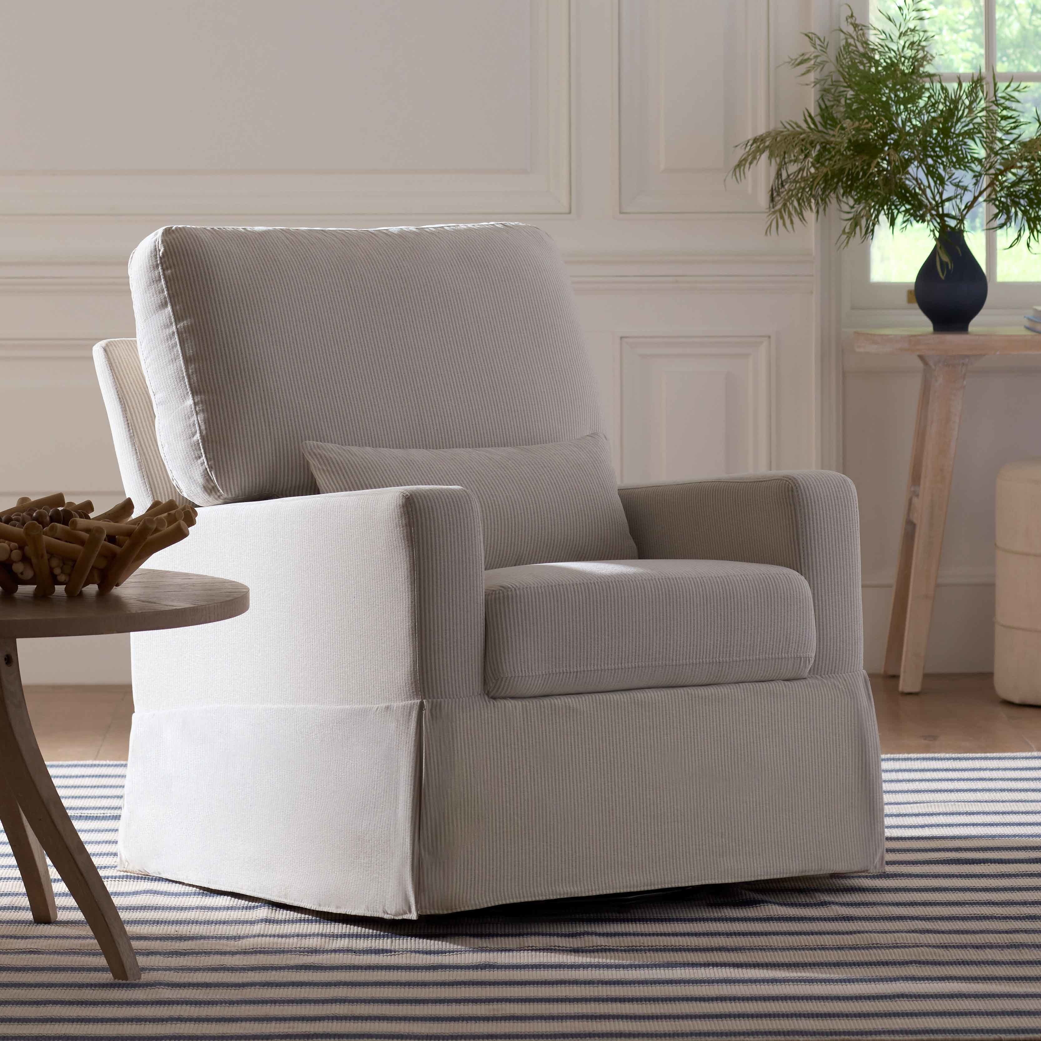 Namesake Crawford Pillowback Comfort Swivel Glider | Lullabye Shop