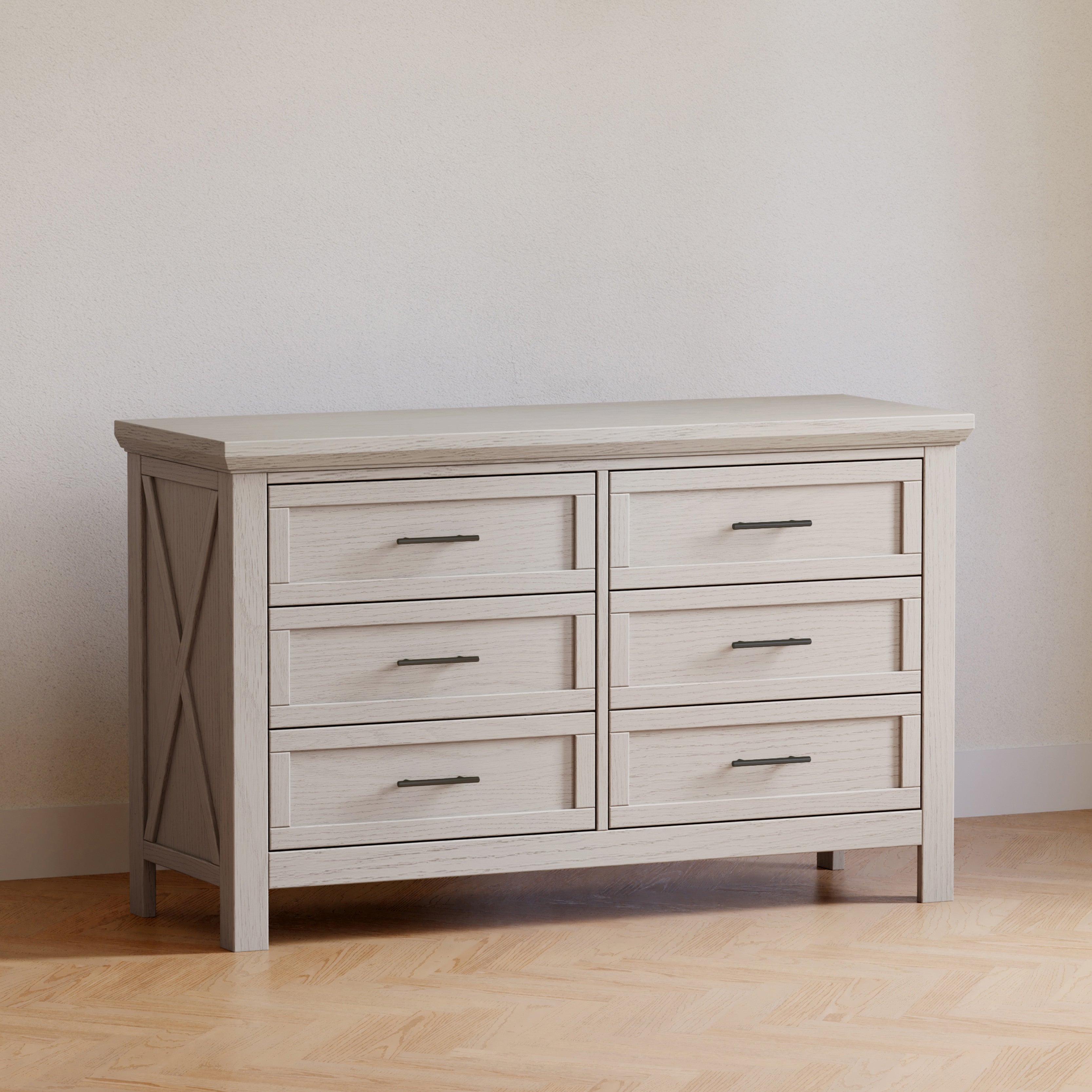 Monogram by Namesake Emory Farmhouse 6-Drawer Dresser | Lullabye Shop