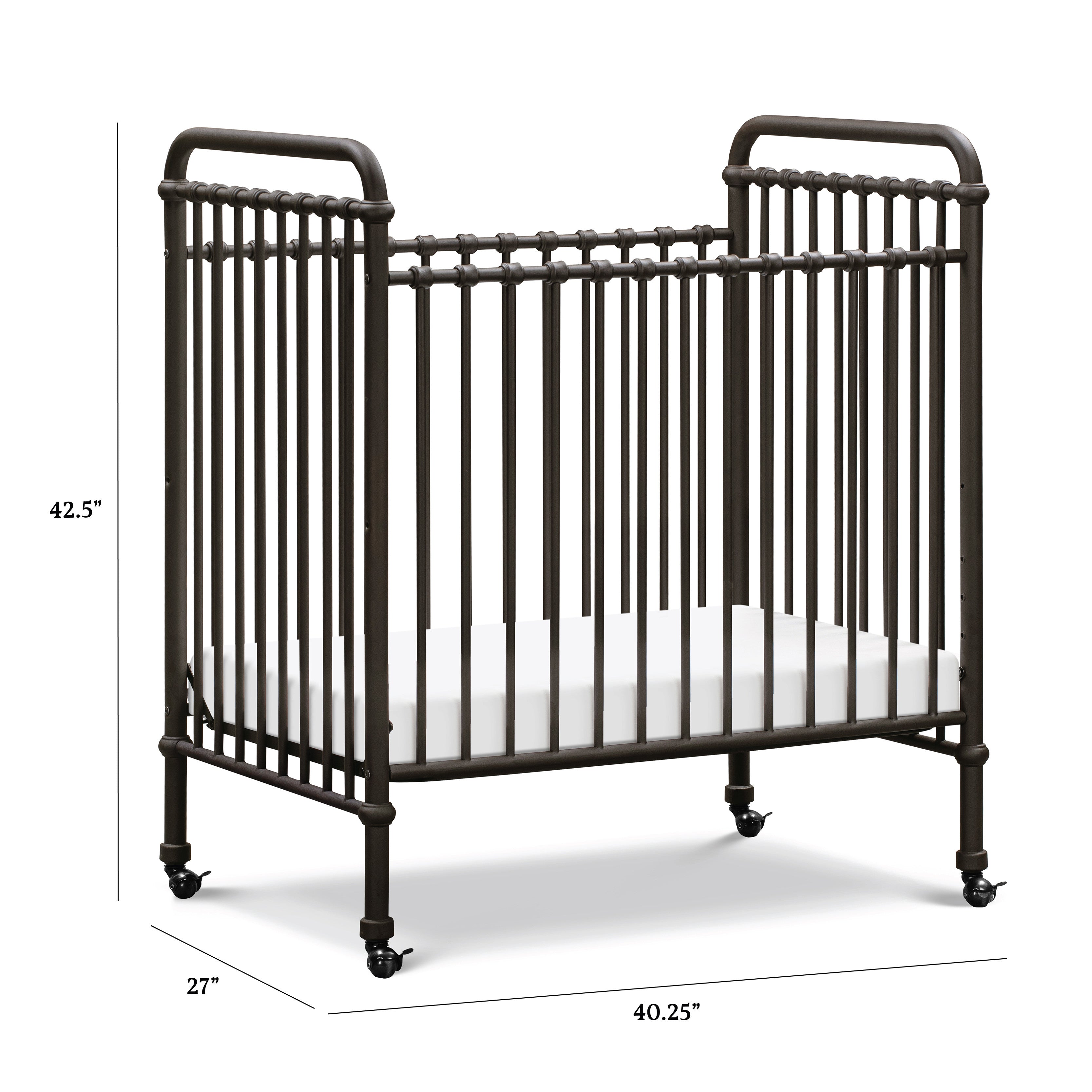 Namesake Abigail 3-in-1 Convertible Mini Crib | Lullabye Shop