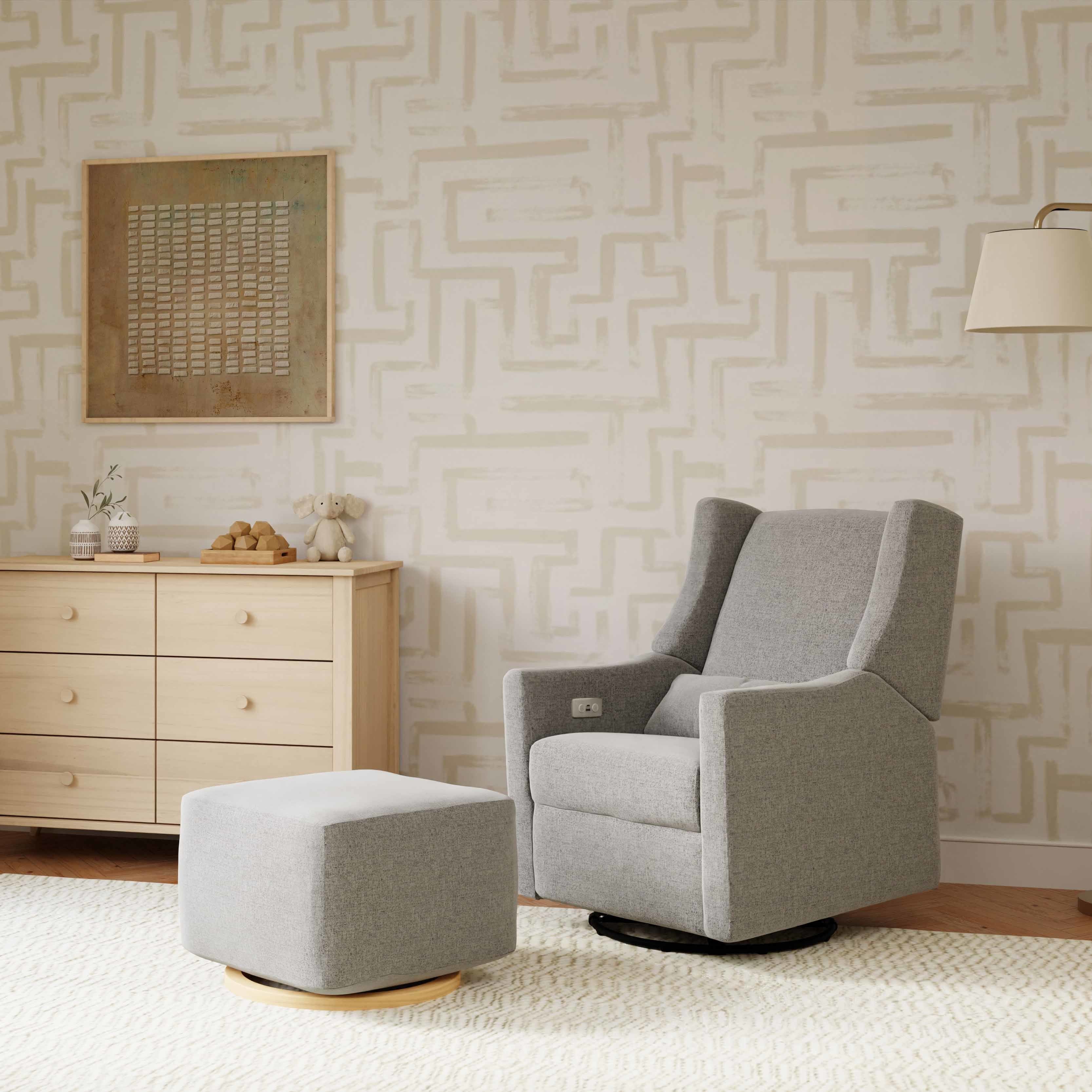 Babyletto Kiwi Gliding Ottoman | Lullabye Shop