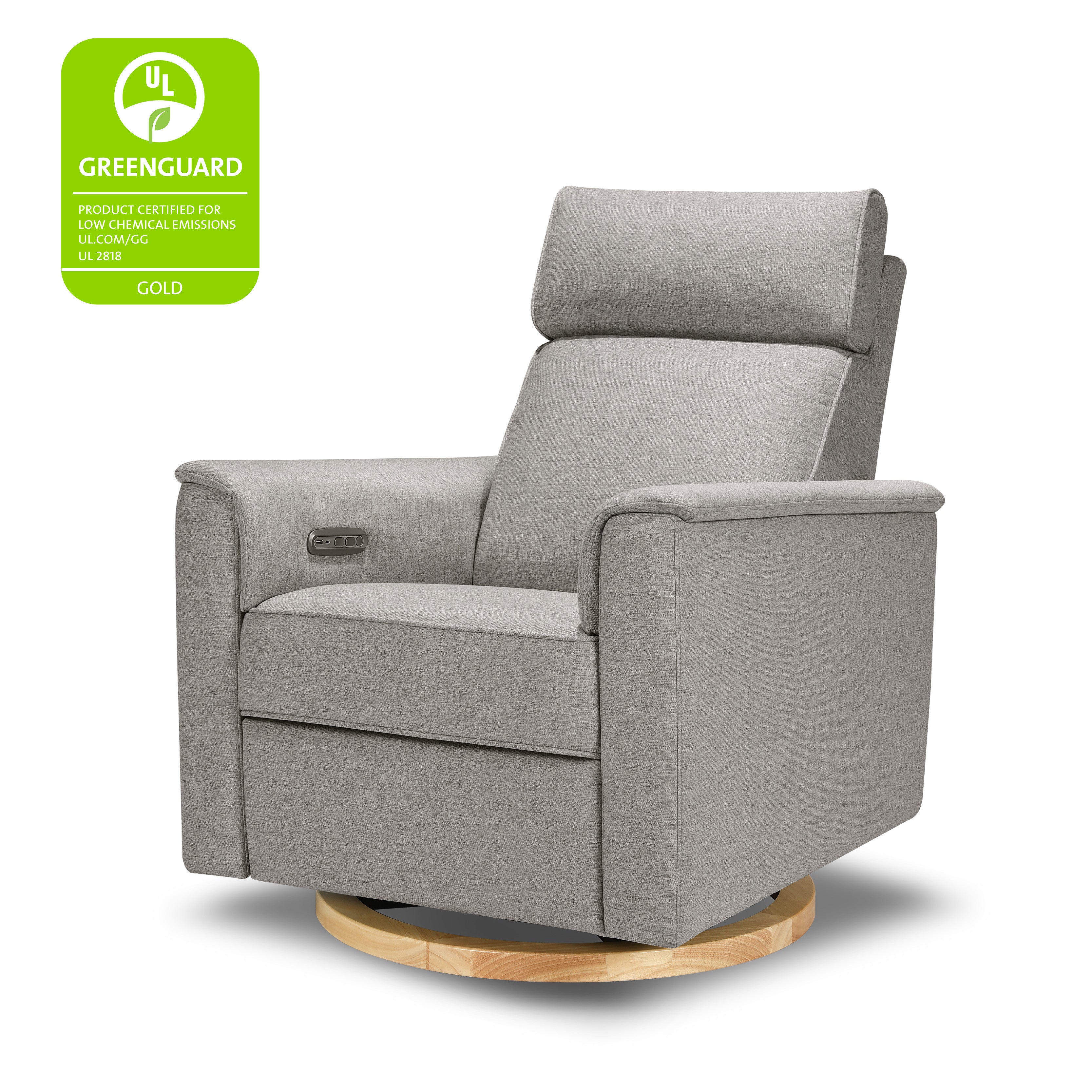 Monogram by Namesake Willa Plus Power Glider Recliner + Power Headrest | Lullabye Shop