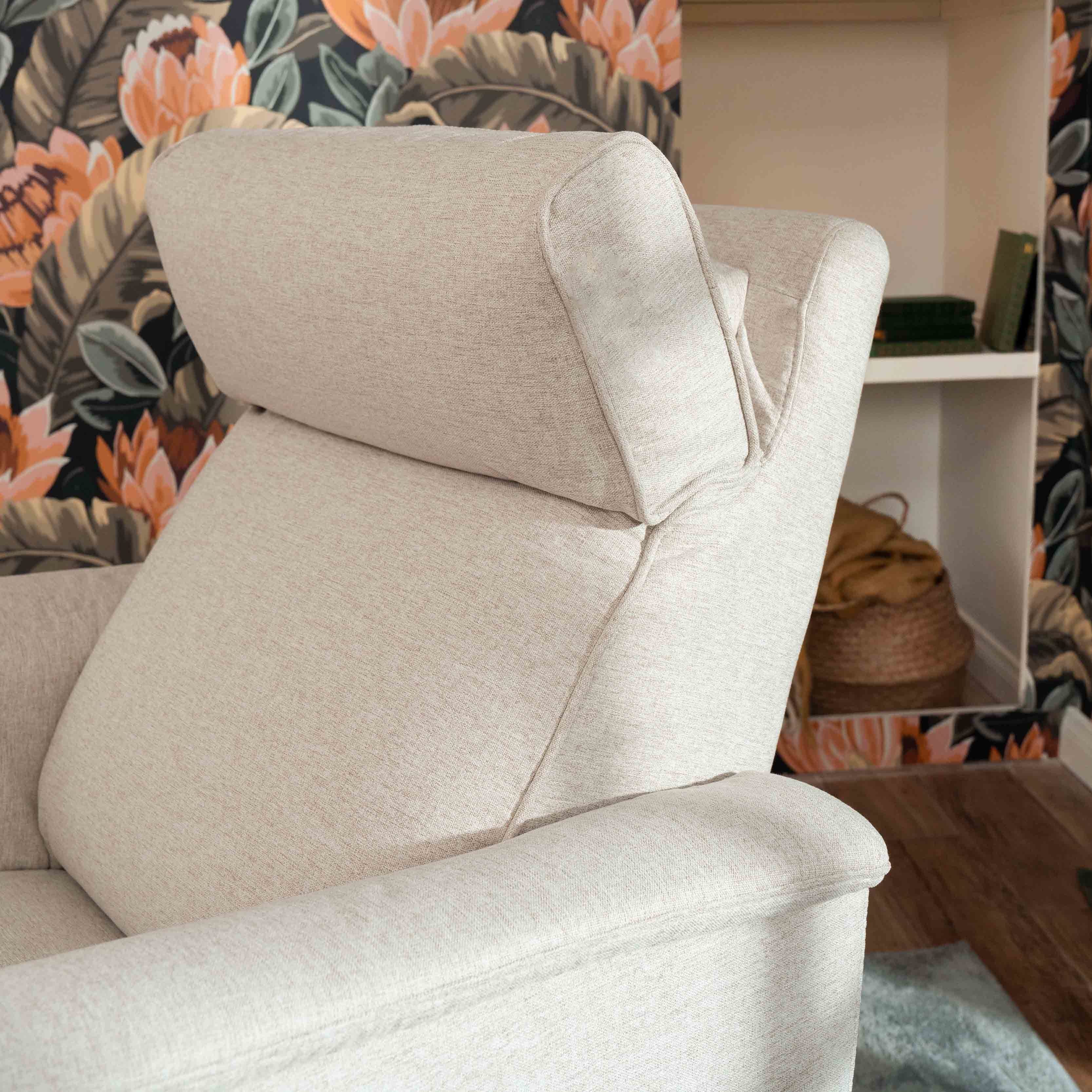 Monogram by Namesake Willa Plus Power Glider Recliner + Power Headrest | Lullabye Shop