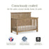 Monogram by Namesake Emory Farmhouse 4-in-1 Convertible Crib | Lullabye Shop