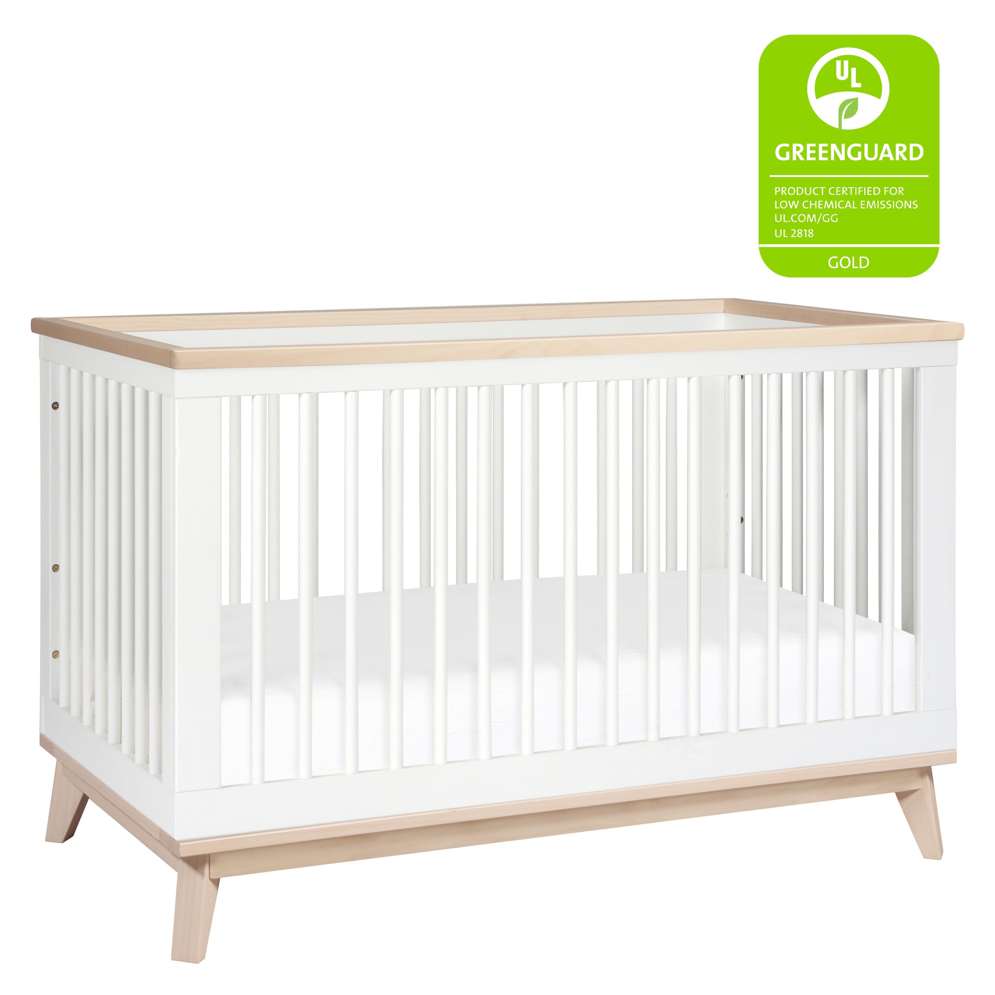Babyletto Scoot 3-in-1 Convertible Crib with Toddler Bed Conversion Kit | Lullabye Shop