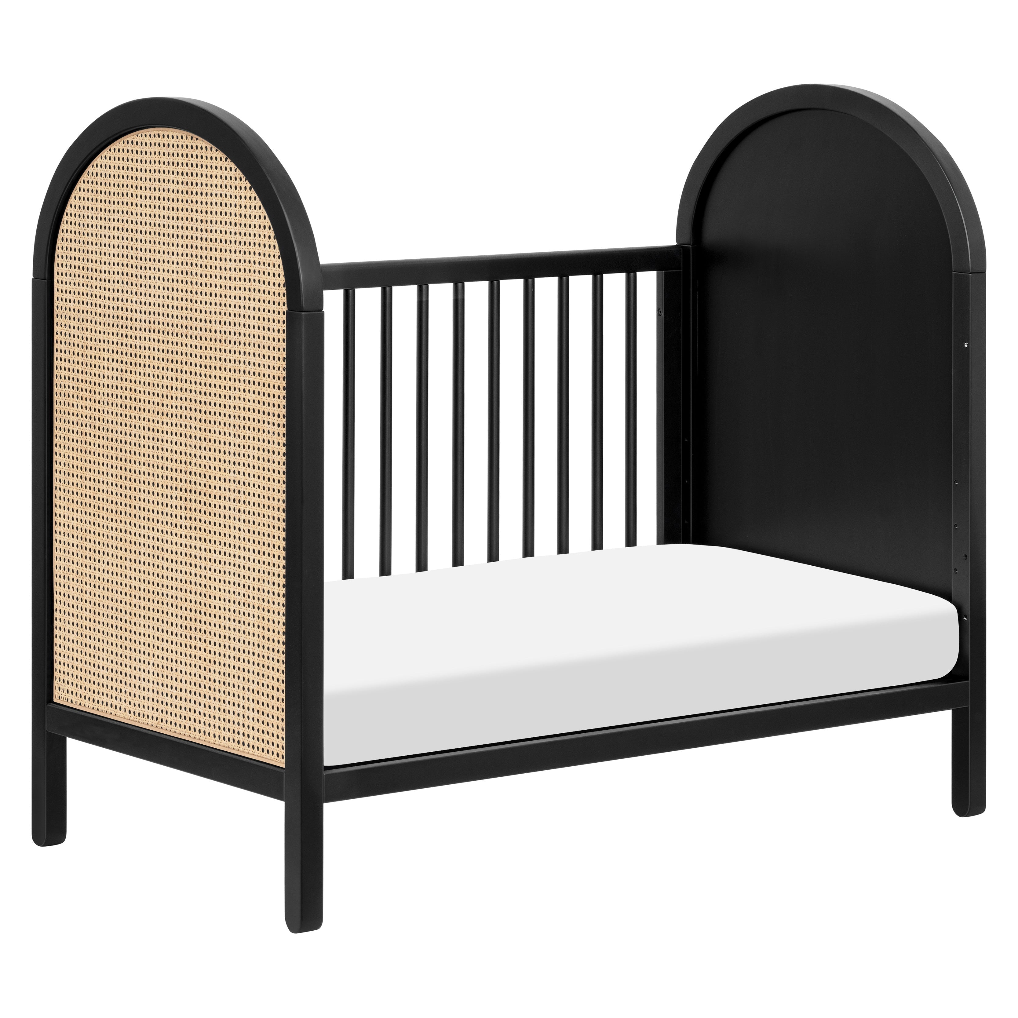 Babyletto Bondi Cane 3-in-1 Convertible Crib with Toddler Bed Conversion Kit | Lullabye Shop