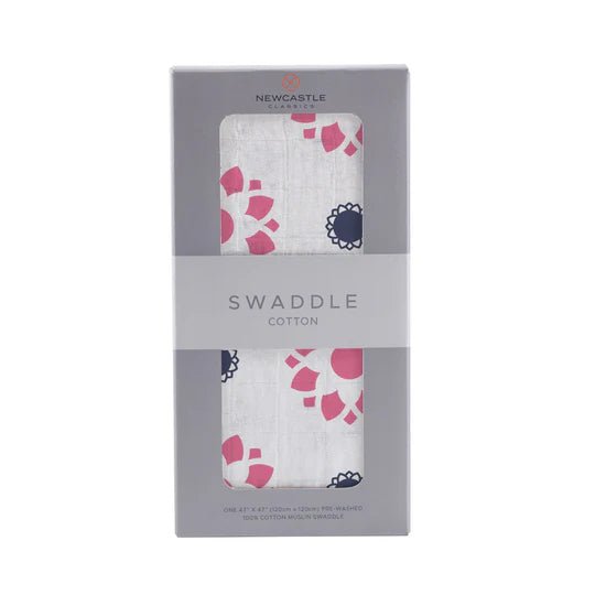 newcastle classics swaddle primrose indigo - 9