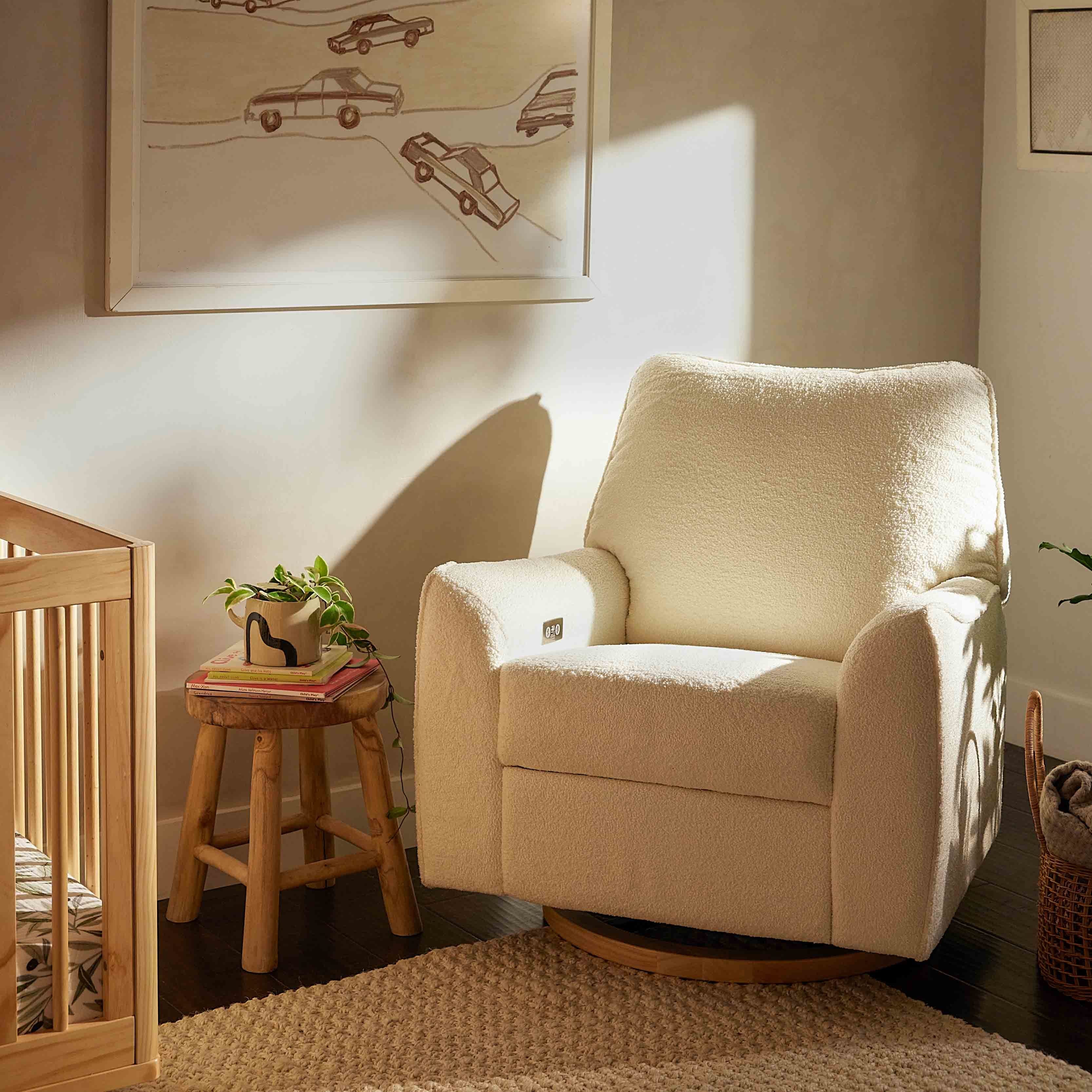 Babyletto Sunday Power Recliner and Swivel Glider | Lullabye Shop