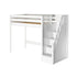 Maxtrix High Loft Bed with Stairs