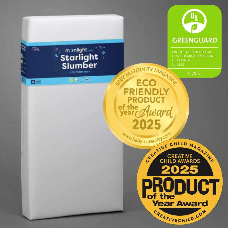 Moonlight Starlight Slumber Crib Mattress