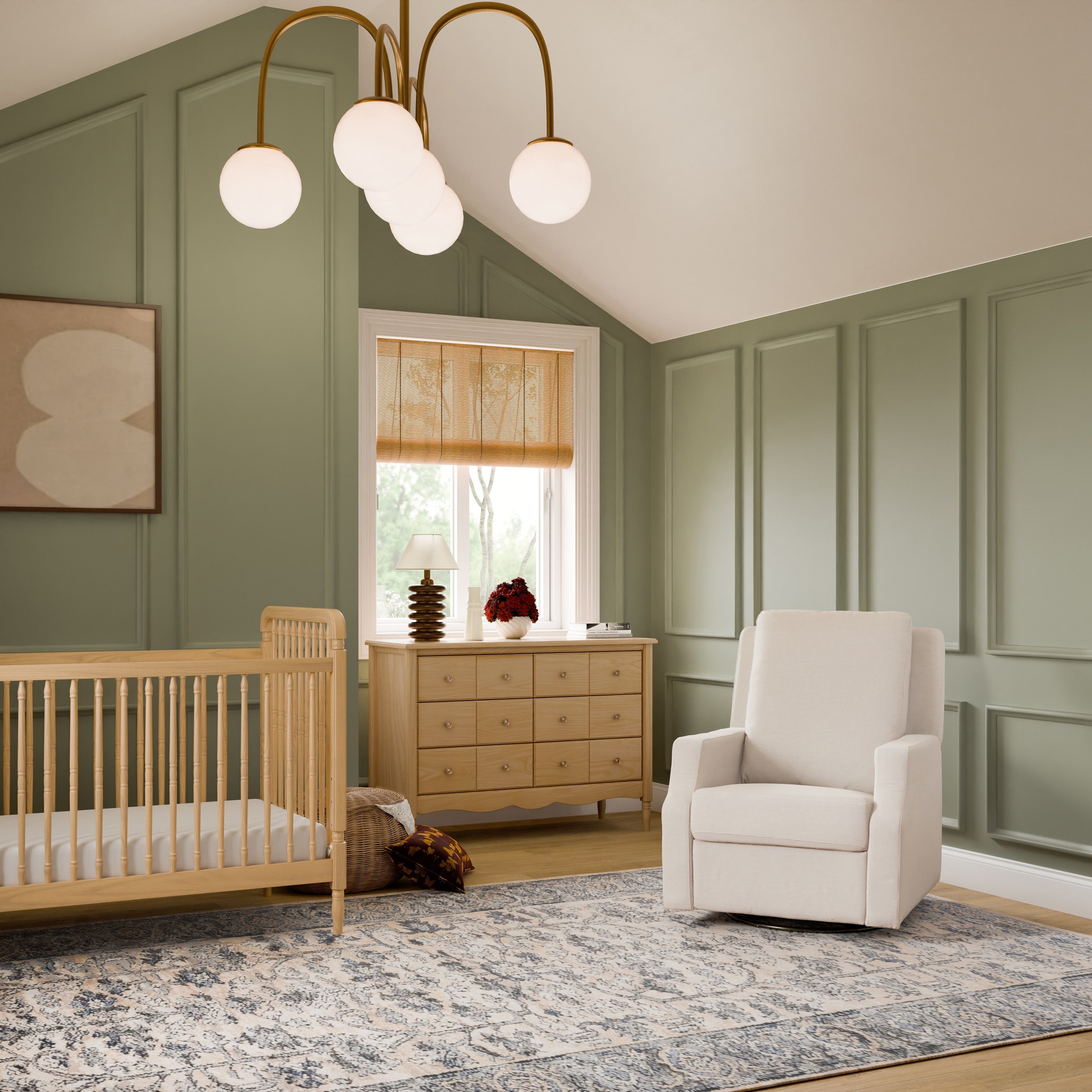 Namesake Crewe Recliner and Swivel Glider | Lullabye Shop