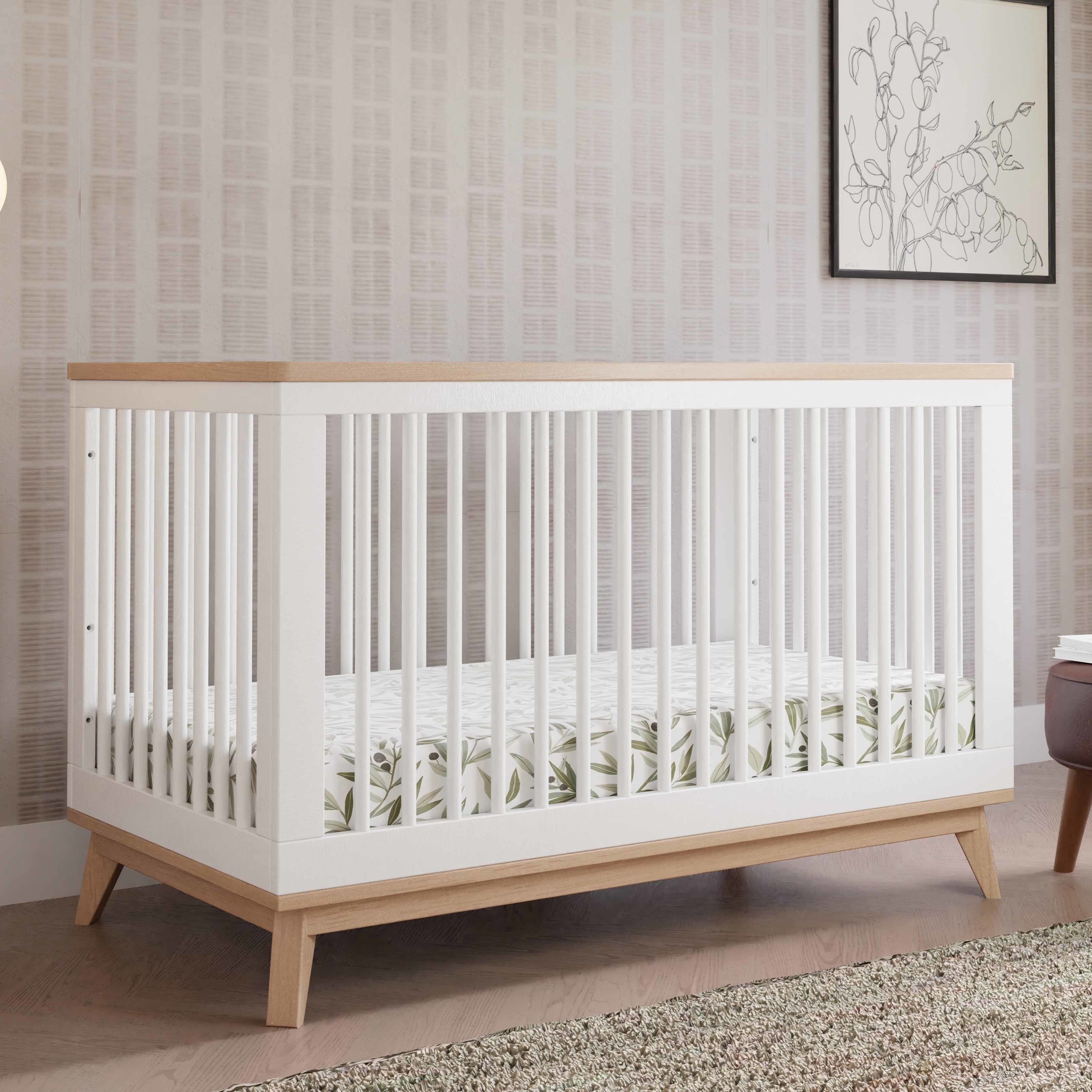 Babyletto Scoot 3-in-1 Convertible Crib with Toddler Bed Conversion Kit | Lullabye Shop