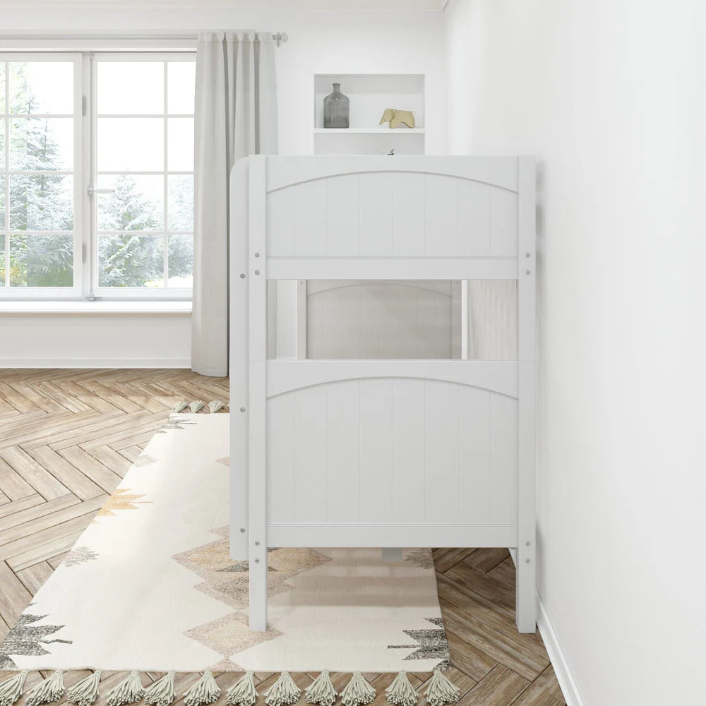 Maxtrix Classic Twin XL Bunk Bed High Straight ladder Front