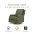 Namesake Crewe Recliner and Swivel Glider | Lullabye Shop