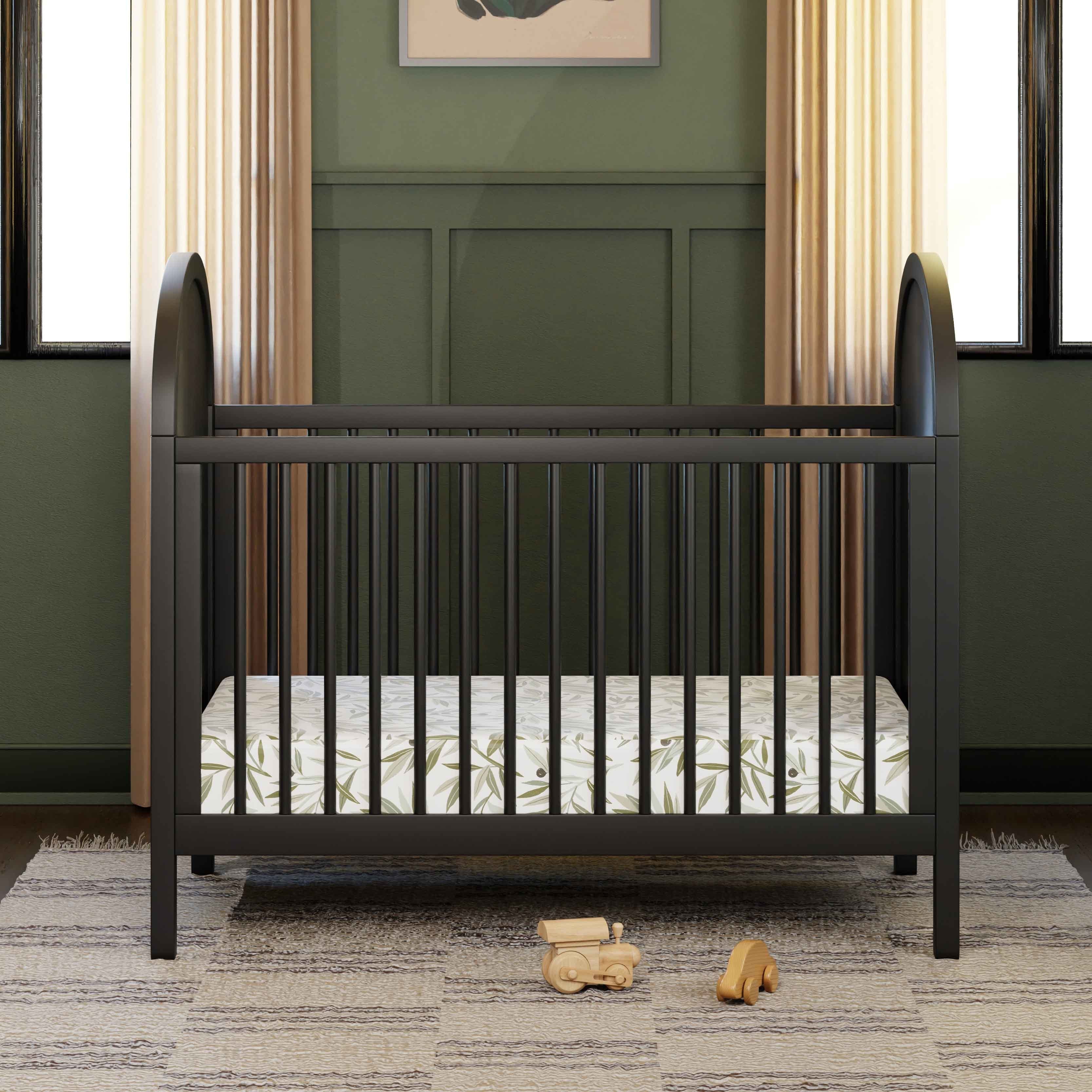 Babyletto Bondi Cane 3-in-1 Convertible Crib with Toddler Bed Conversion Kit | Lullabye Shop