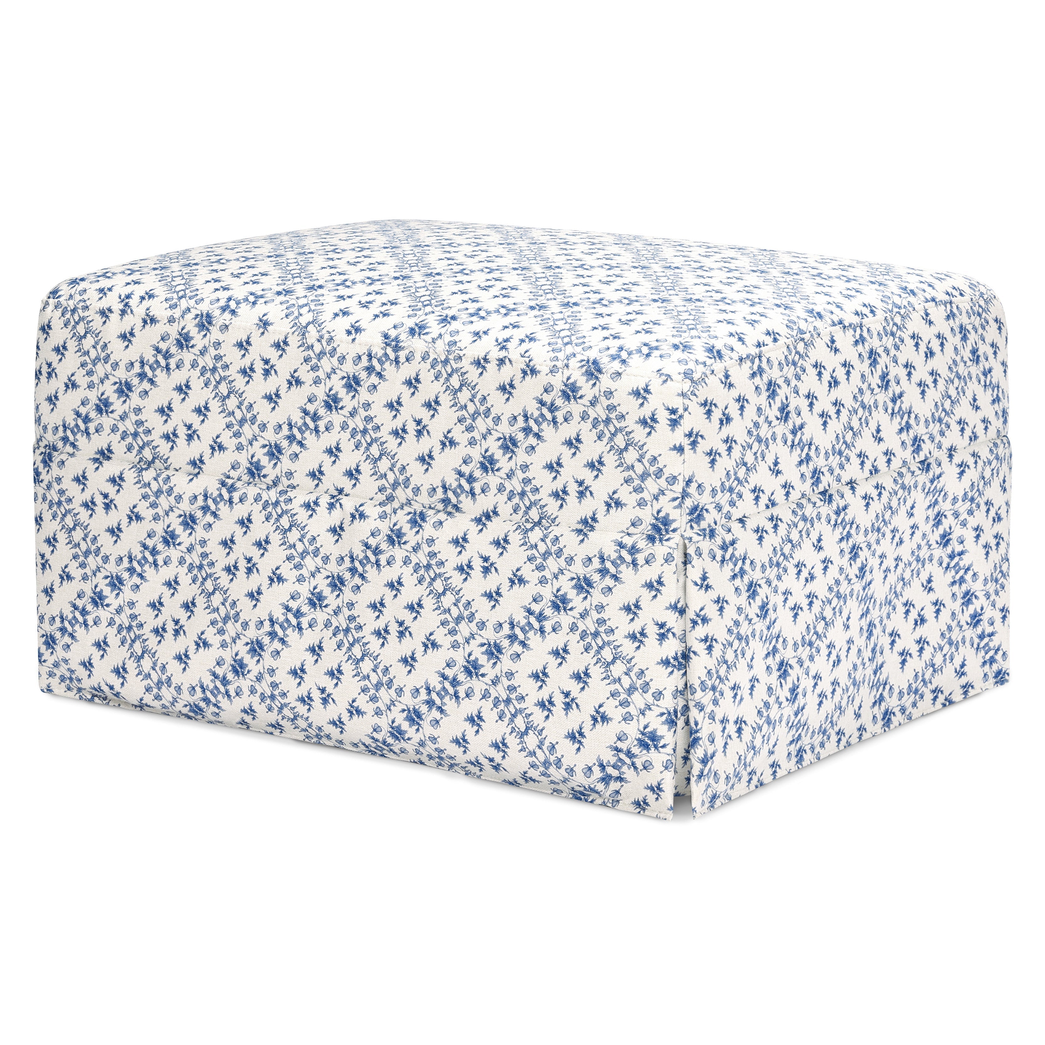 Sarah Flint x Namesake Crawford Gliding Ottoman in Eco-Performance Fabric | Water Repellent & Stain Resistant | Lullabye Shop