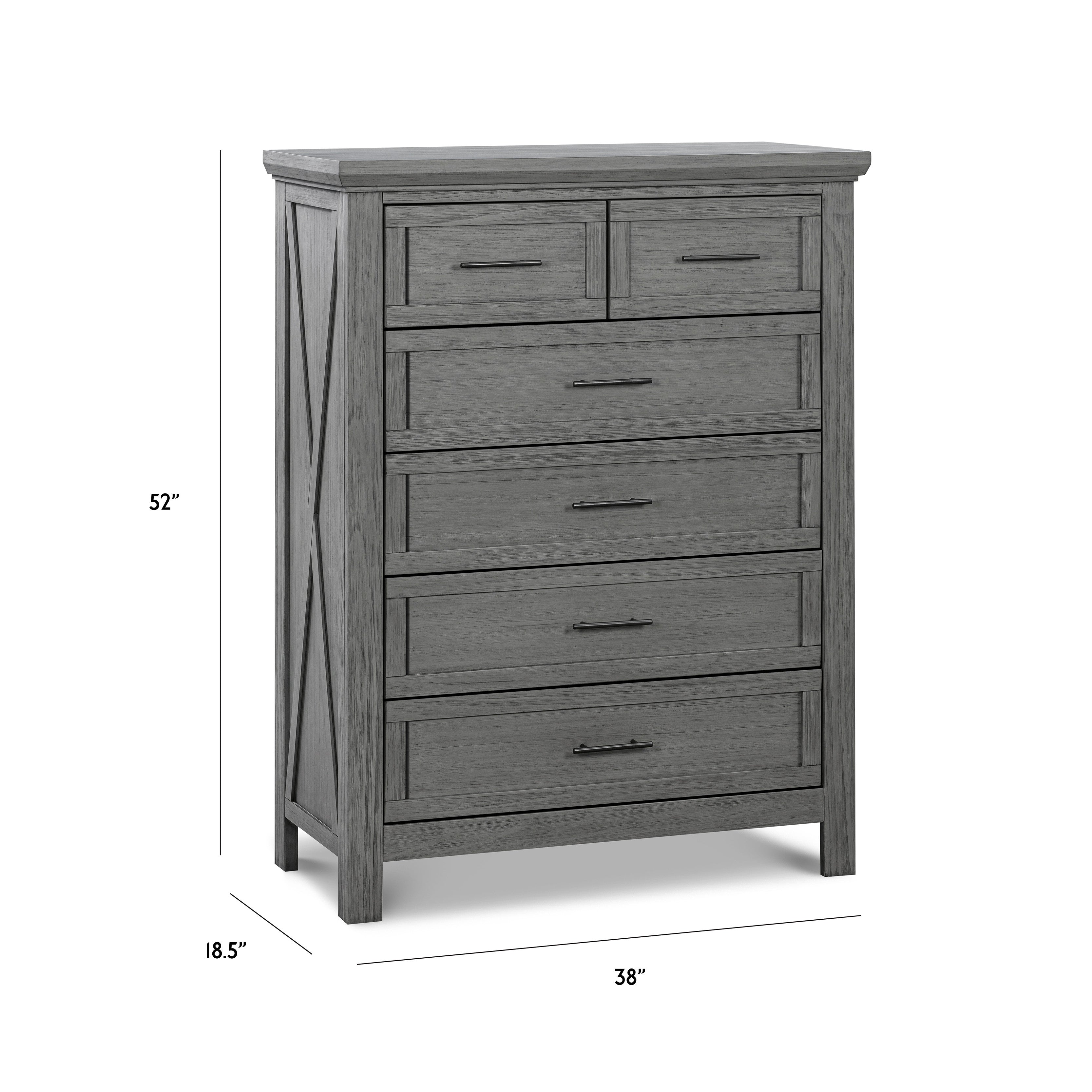 Monogram by Namesake Emory Farmhouse 6-Drawer Chest | Lullabye Shop