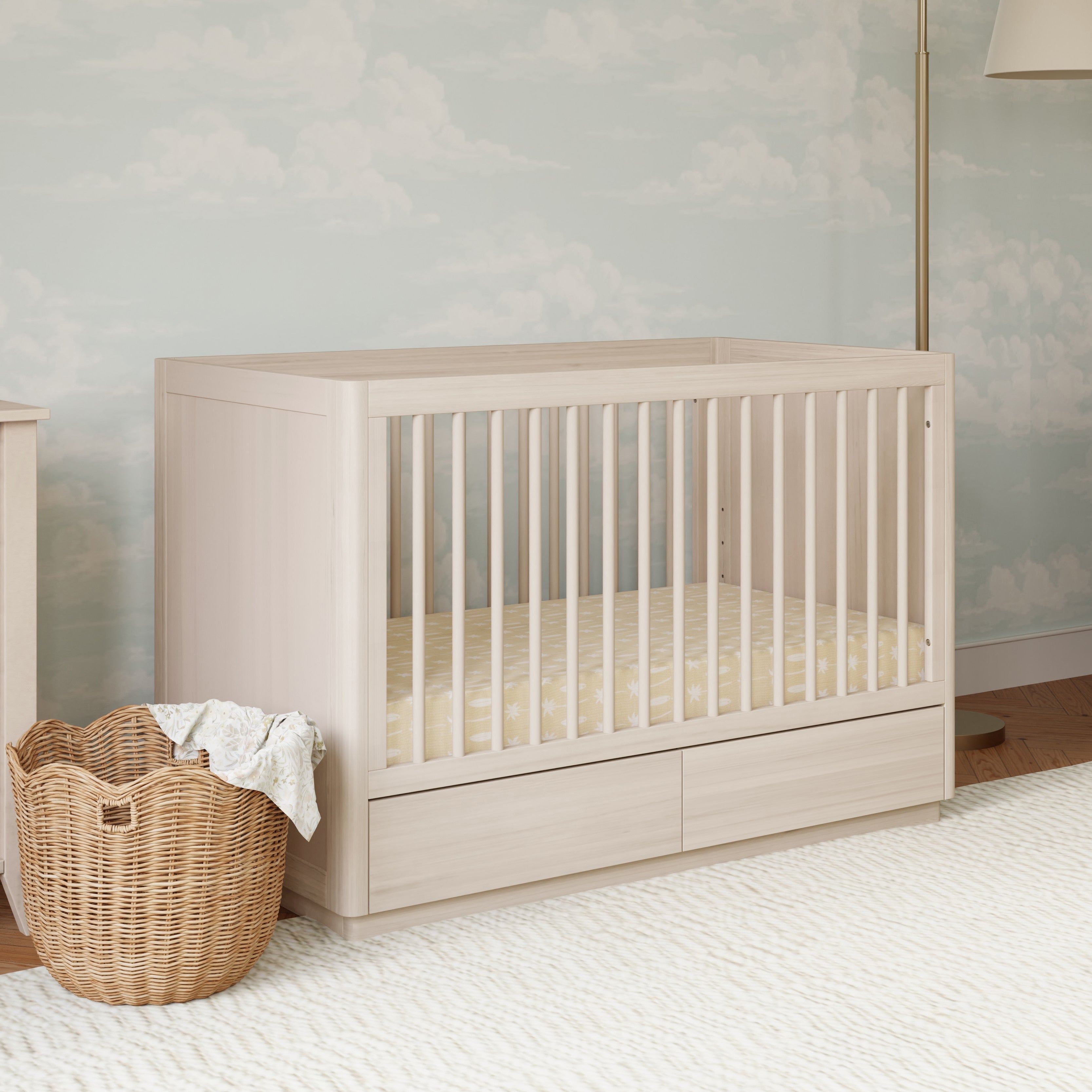 Babyletto Bento 3-in-1 Convertible Storage Crib with Toddler Bed Conversion Kit | Lullabye Shop