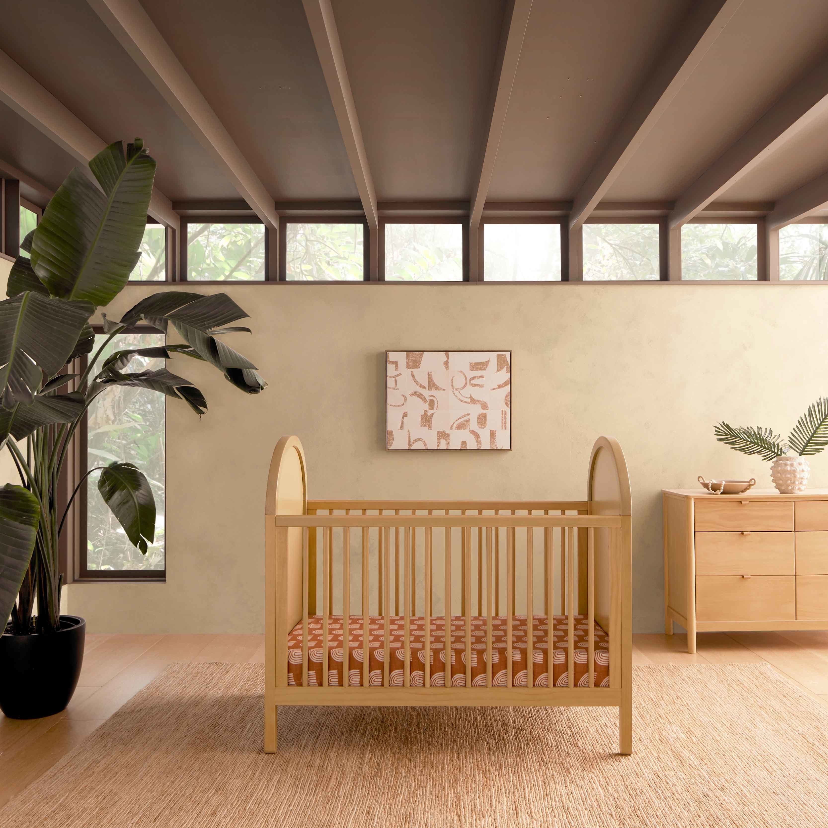 Babyletto Bondi Cane 3-in-1 Convertible Crib with Toddler Bed Conversion Kit | Lullabye Shop