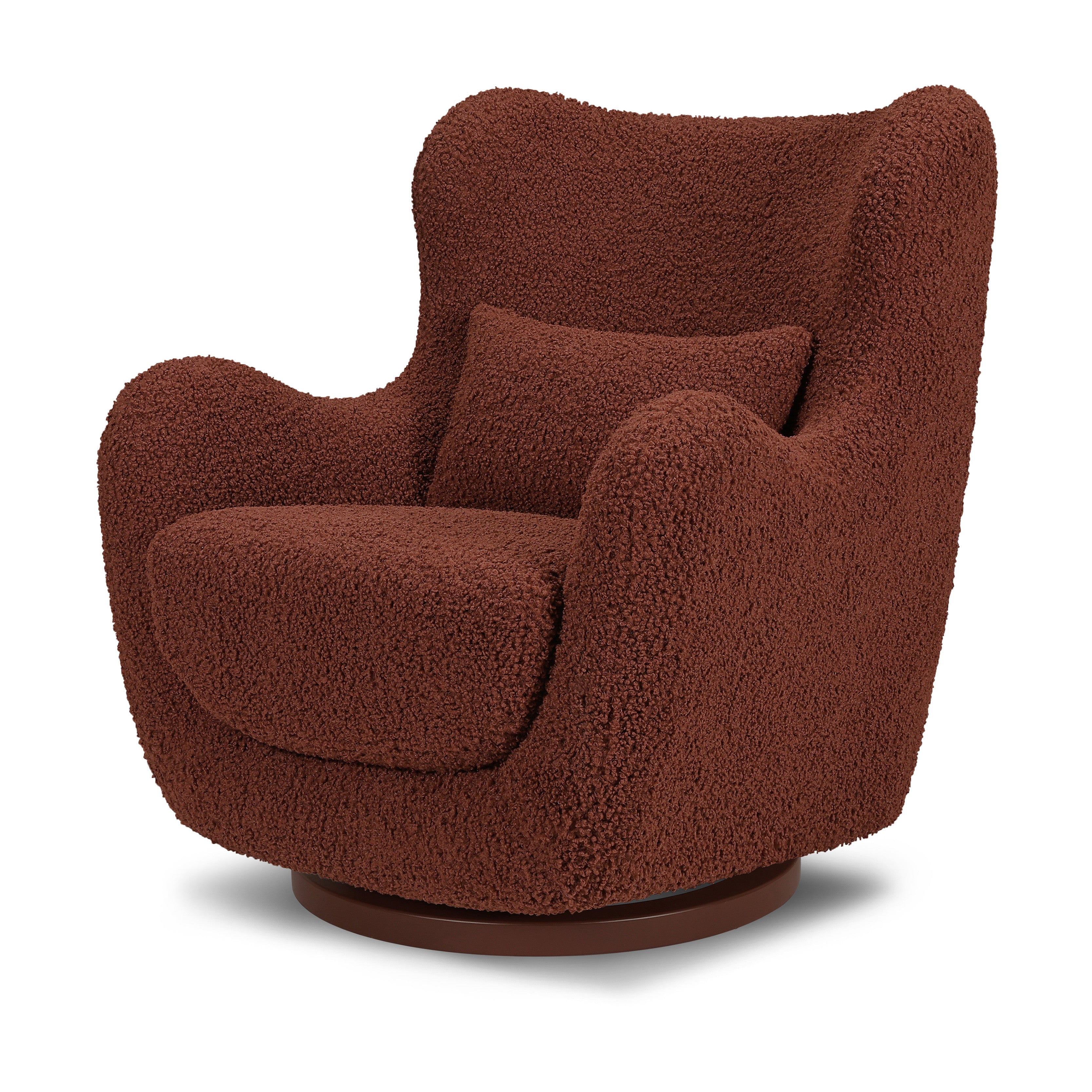 Babyletto Solstice Swivel Glider in Teddy Loop | Lullabye Shop