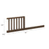 Namesake Louis Toddler Bed Conversion Kit | Lullabye Shop