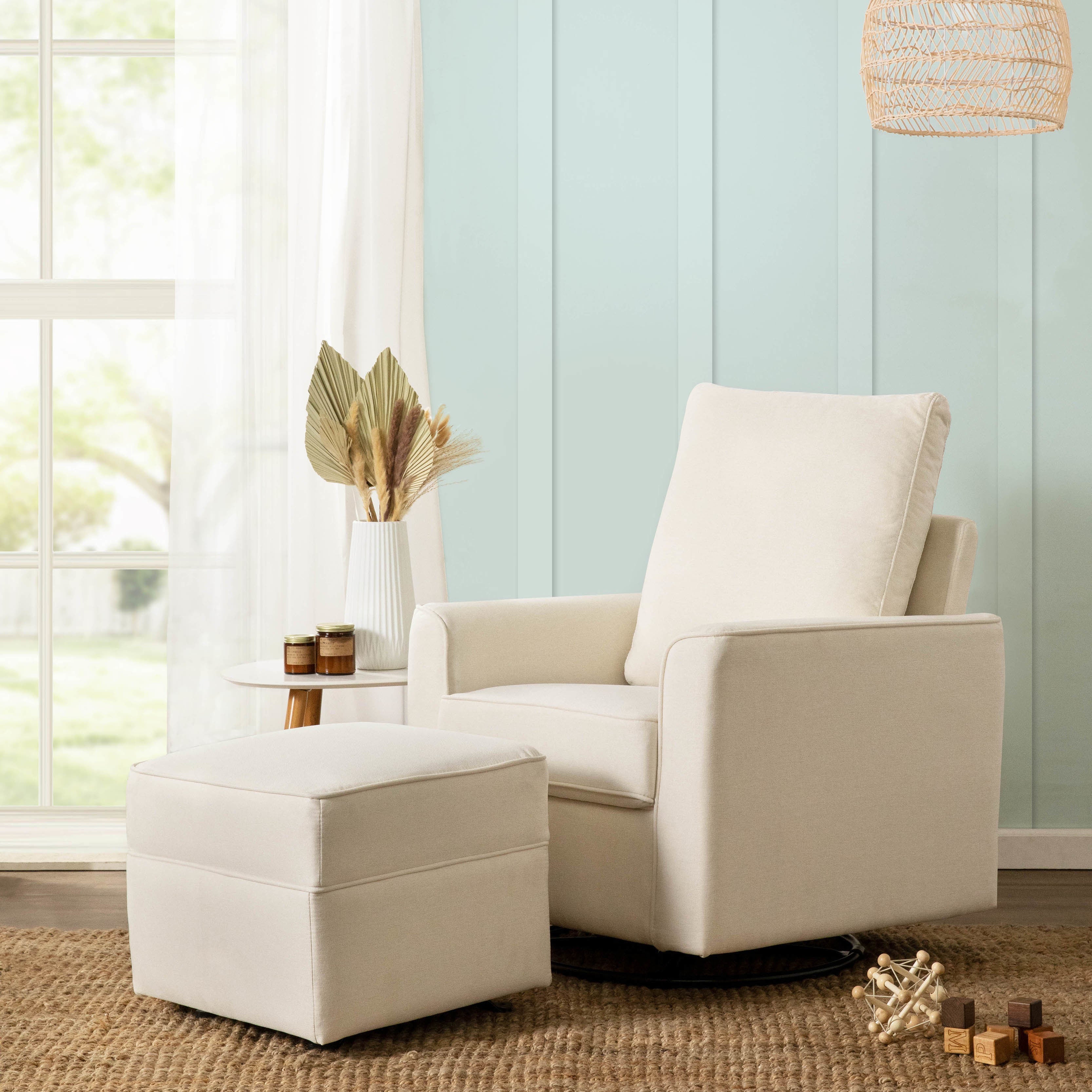 Namesake Willa-Alden Gliding Ottoman | Lullabye Shop