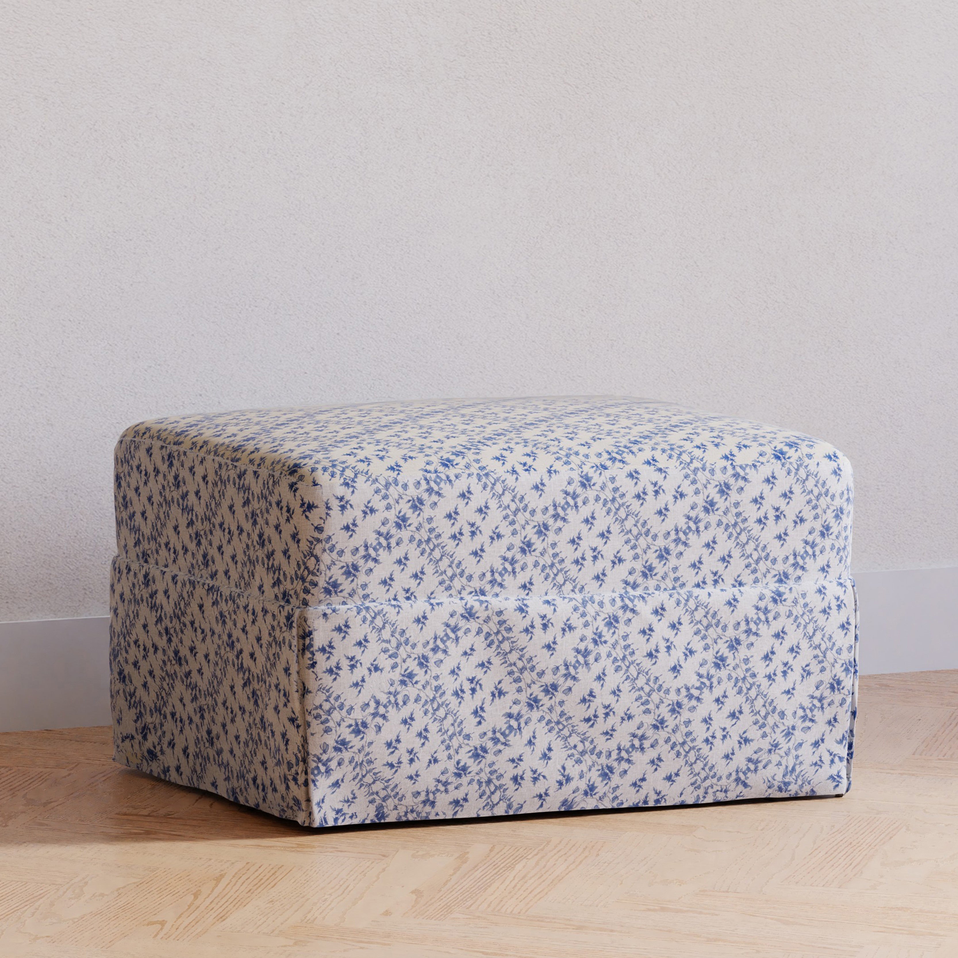 Sarah Flint x Namesake Crawford Gliding Ottoman in Eco-Performance Fabric | Water Repellent & Stain Resistant | Lullabye Shop