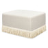 Namesake Crawford Gliding Ottoman | Boucle with Tassel Fringe | Lullabye Shop