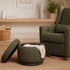 Babyletto Enoki Storage Ottoman in Boucle | Lullabye Shop