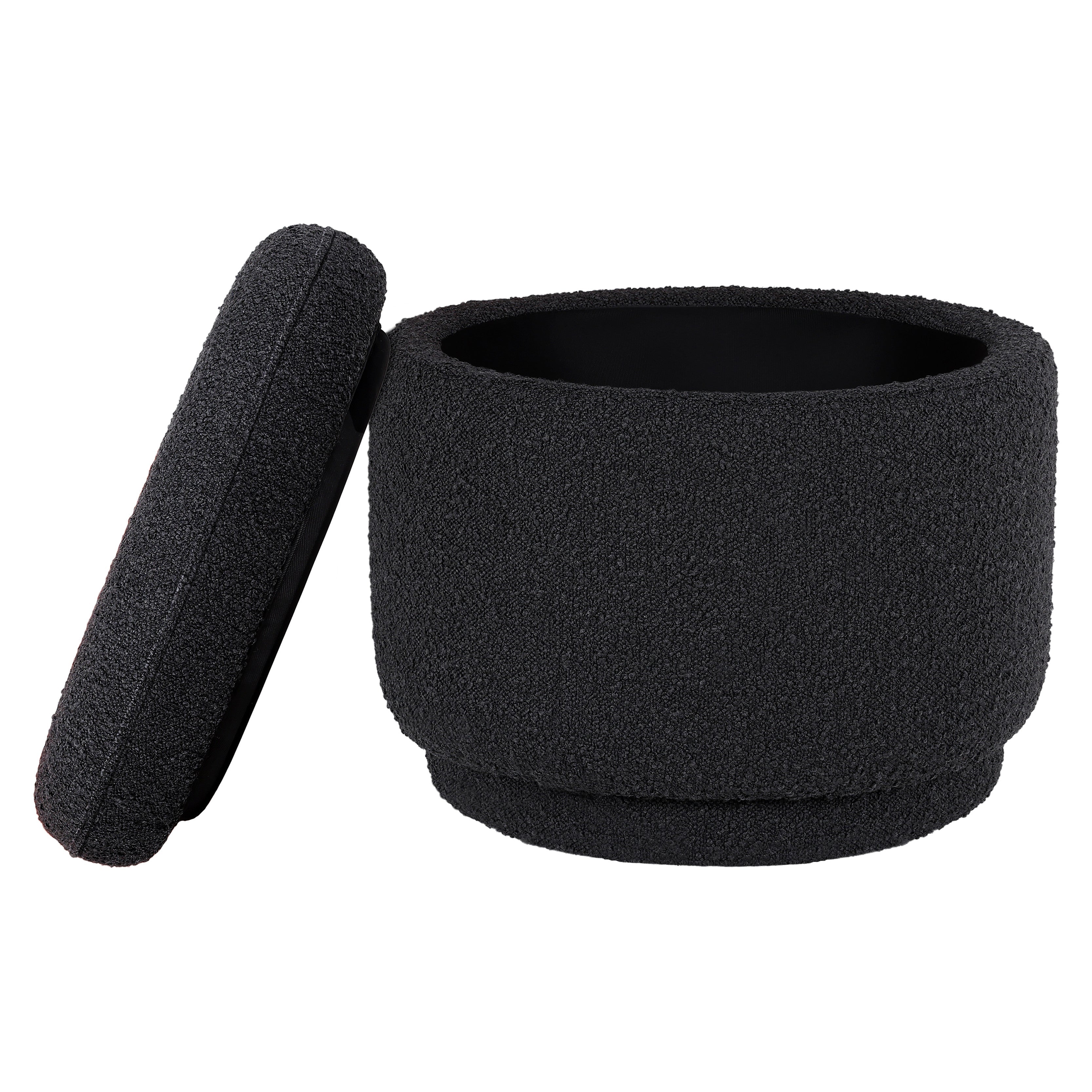 Babyletto Enoki Storage Ottoman in Boucle | Lullabye Shop