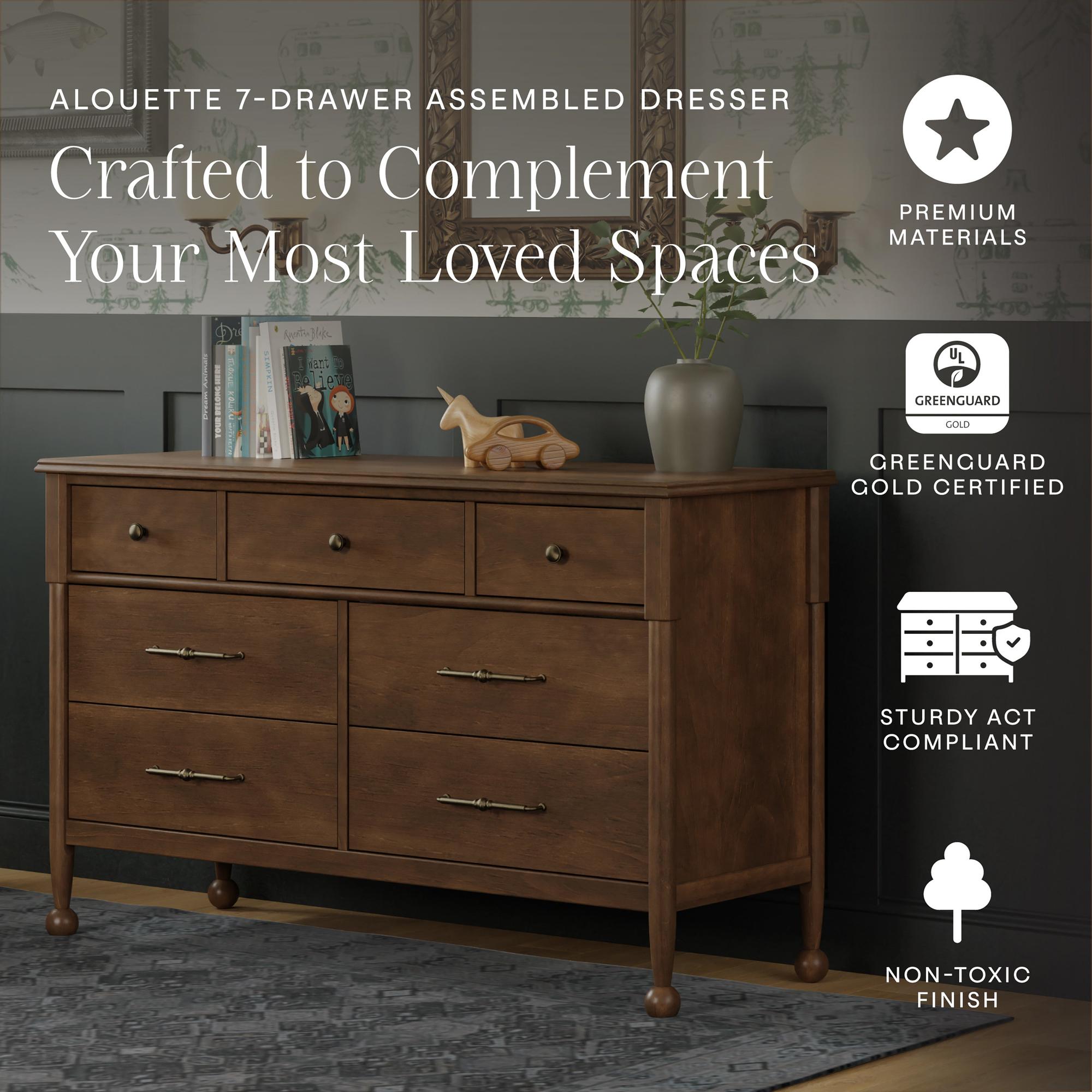 Namesake Alouette 7-Drawer Wide Dresser (56”)