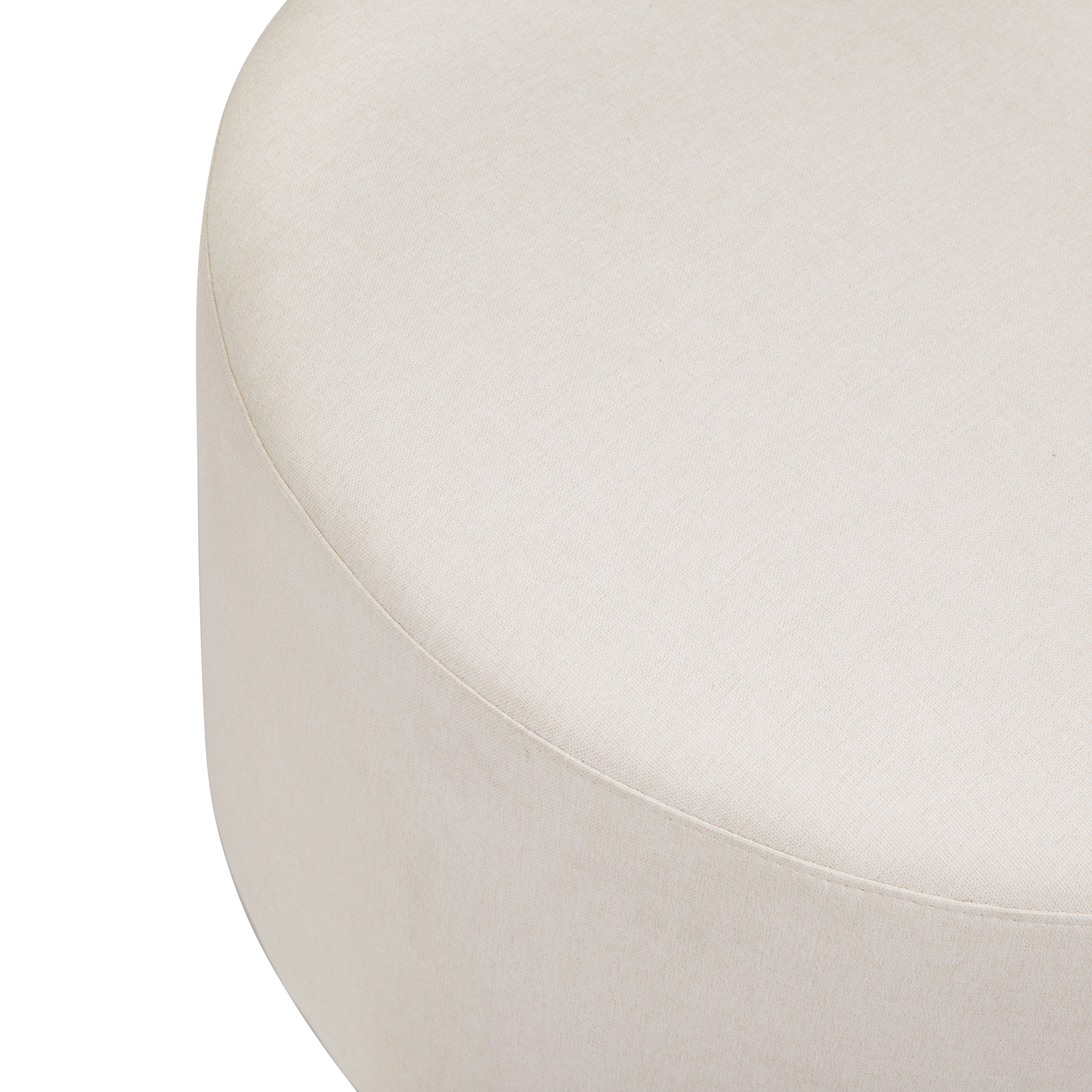 Babyletto Tuba Gliding Ottoman in Eco-Performance Fabric | Water Repellent & Stain Resistant | Lullabye Shop