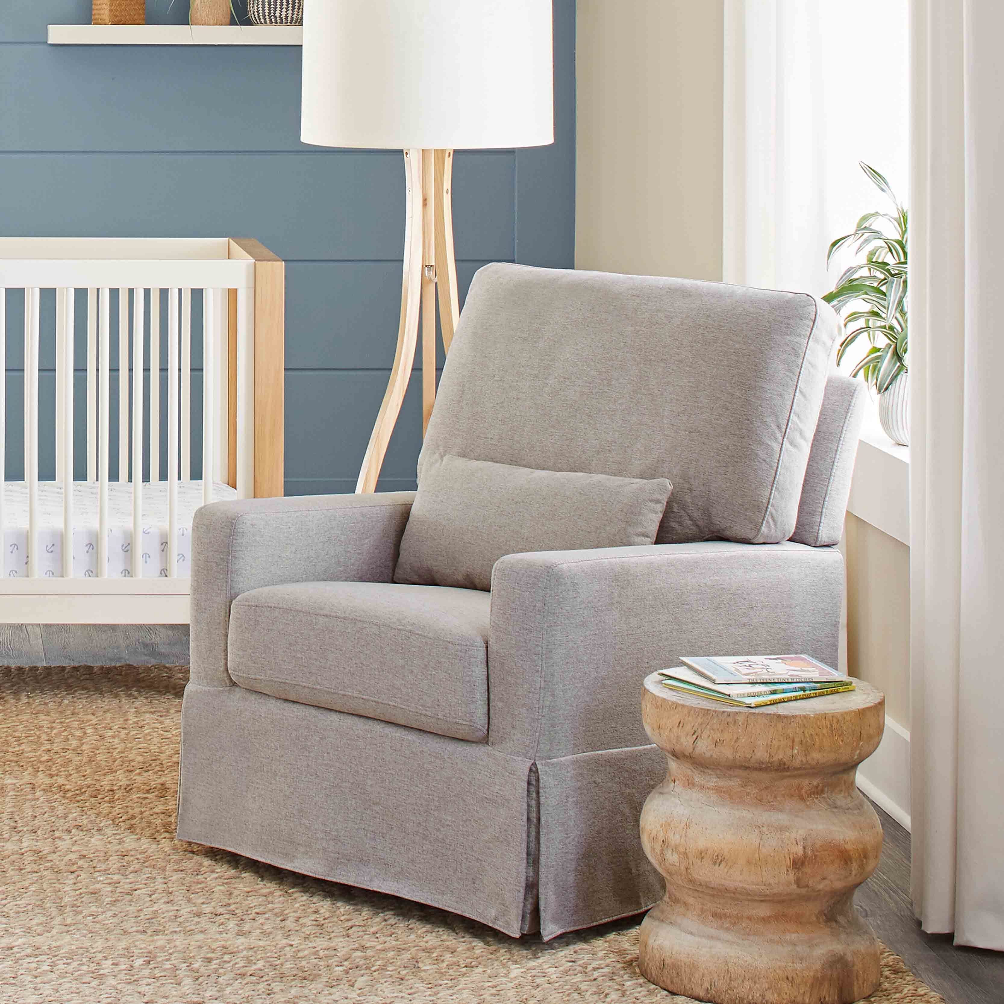 Namesake Crawford Pillowback Comfort Swivel Glider | Lullabye Shop