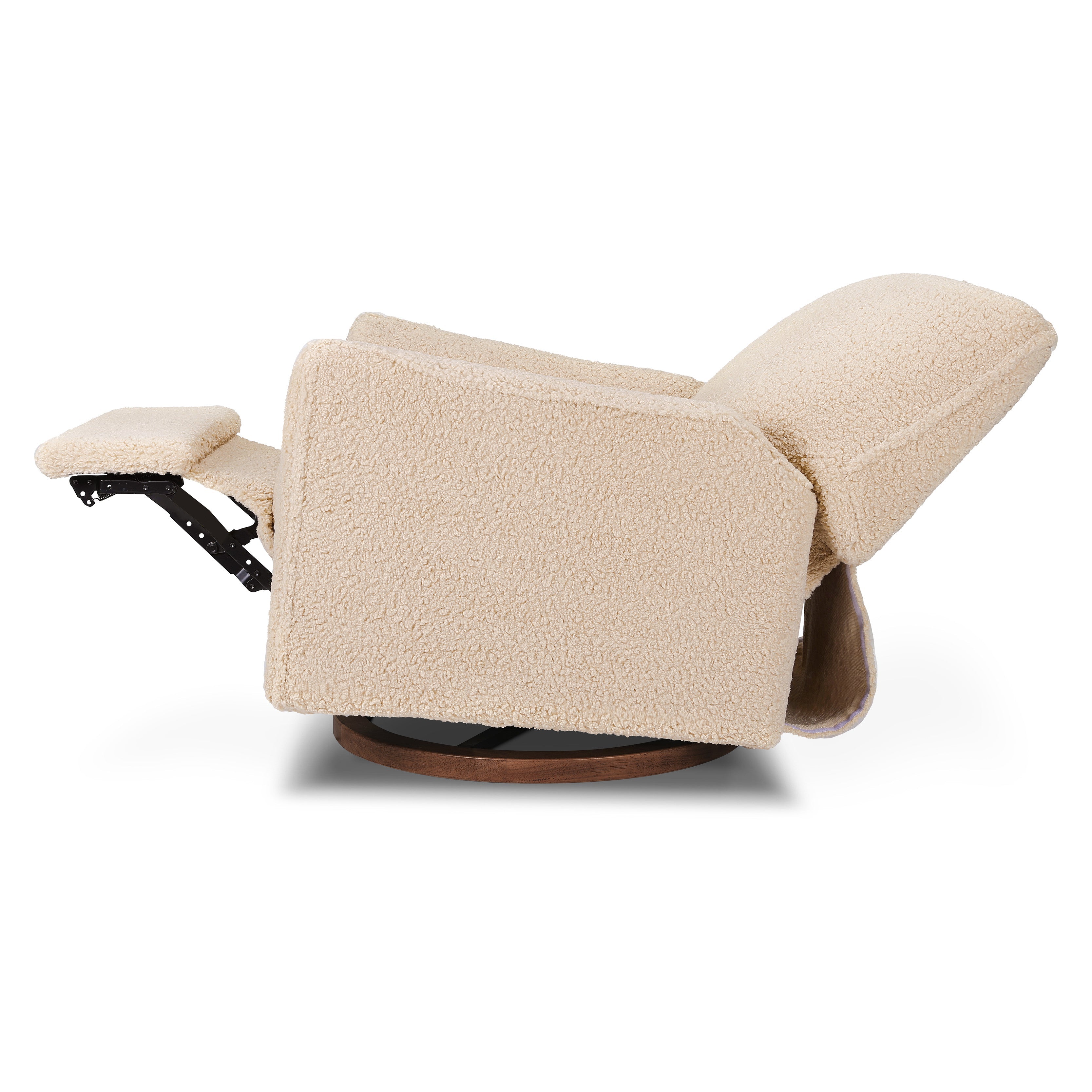 Babyletto Sunday Power Recliner and Swivel Glider in Shearling | Lullabye Shop