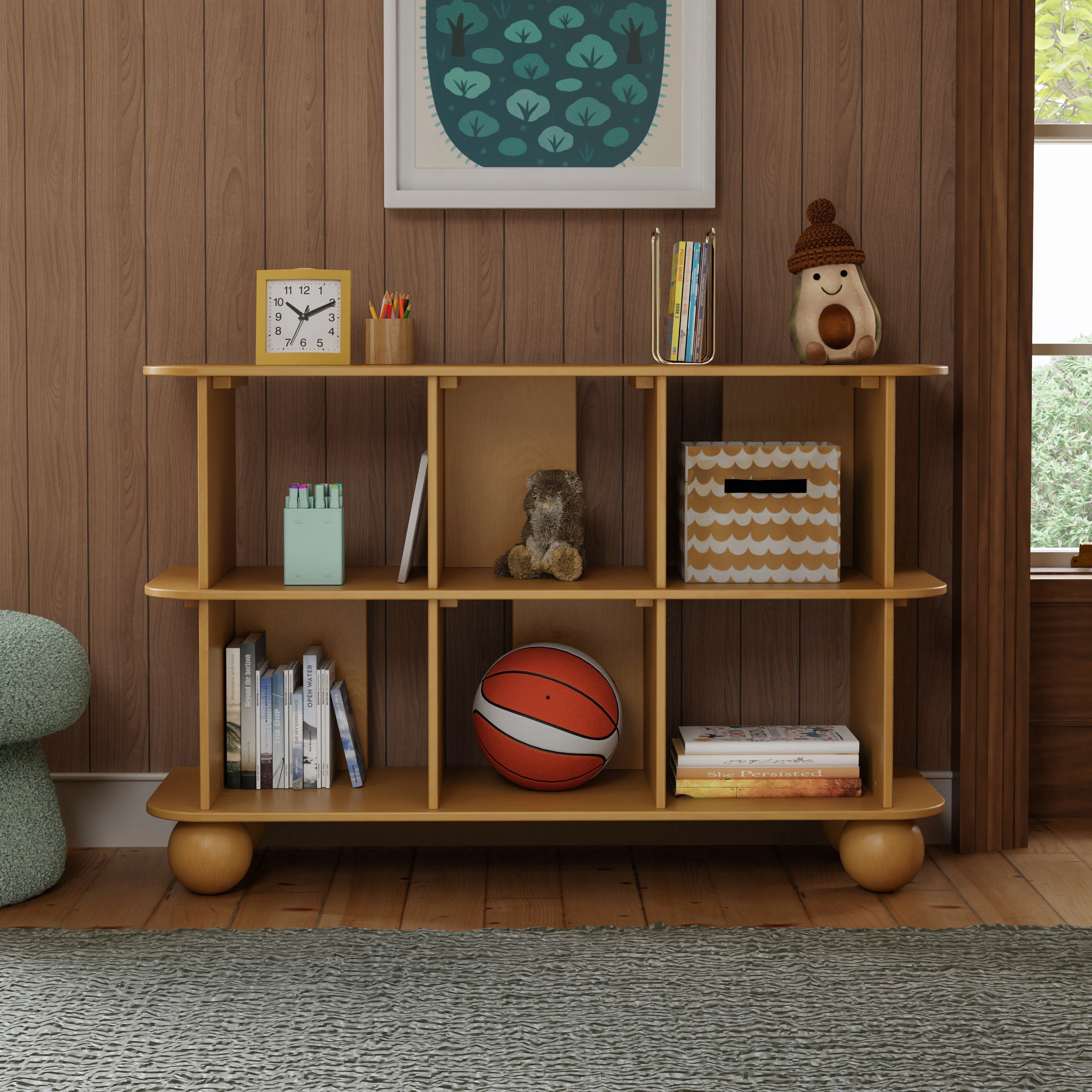 Babyletto Crosby Open Bookcase | Lullabye Shop
