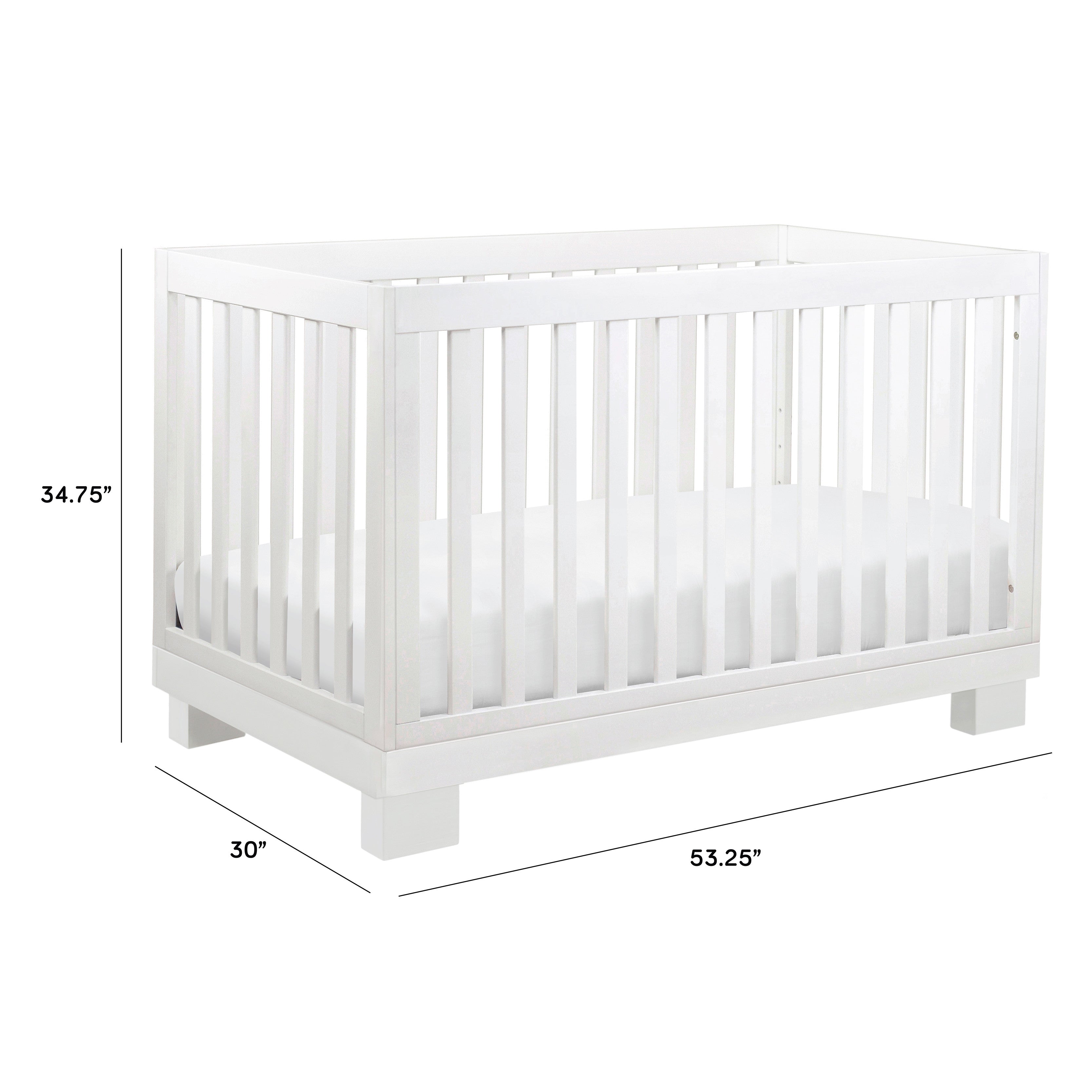 Babyletto Modo 3-in-1 Convertible Crib with Toddler Bed Conversion Kit | Lullabye Shop