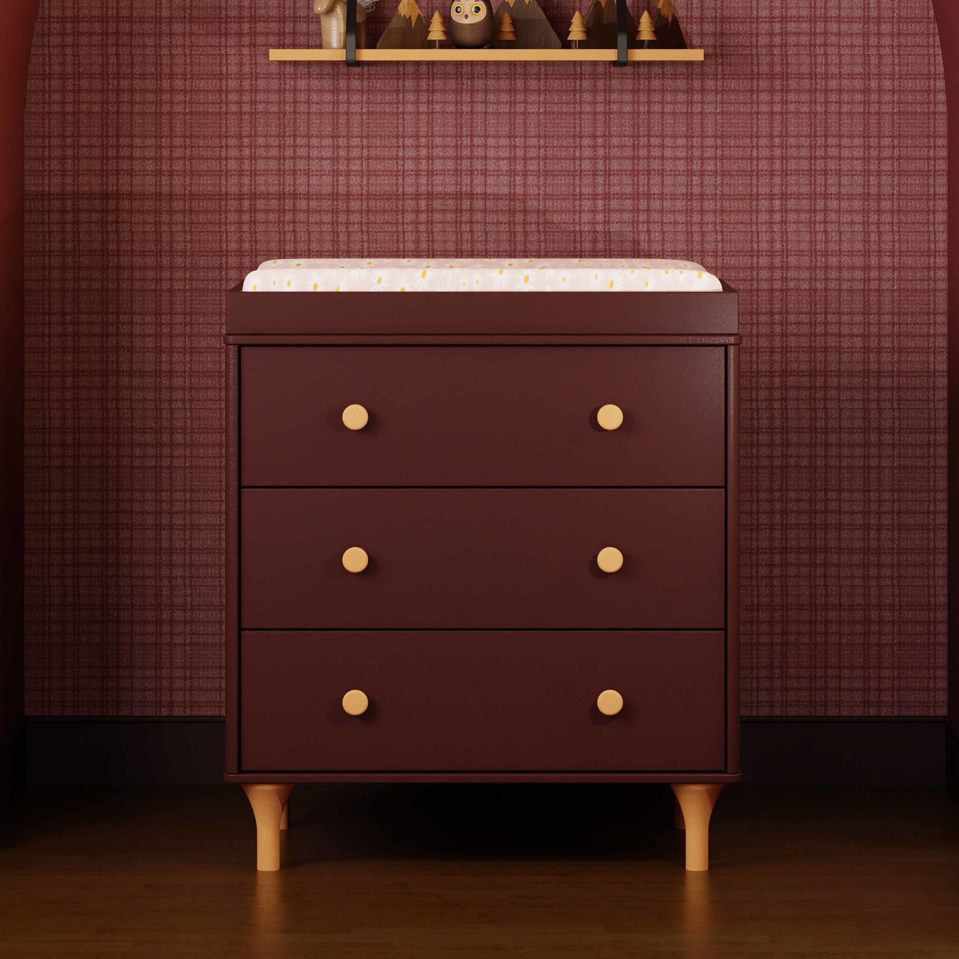Babyletto Lolly 3-Drawer Changer Dresser with Removable Changing Tray | Lullabye Shop